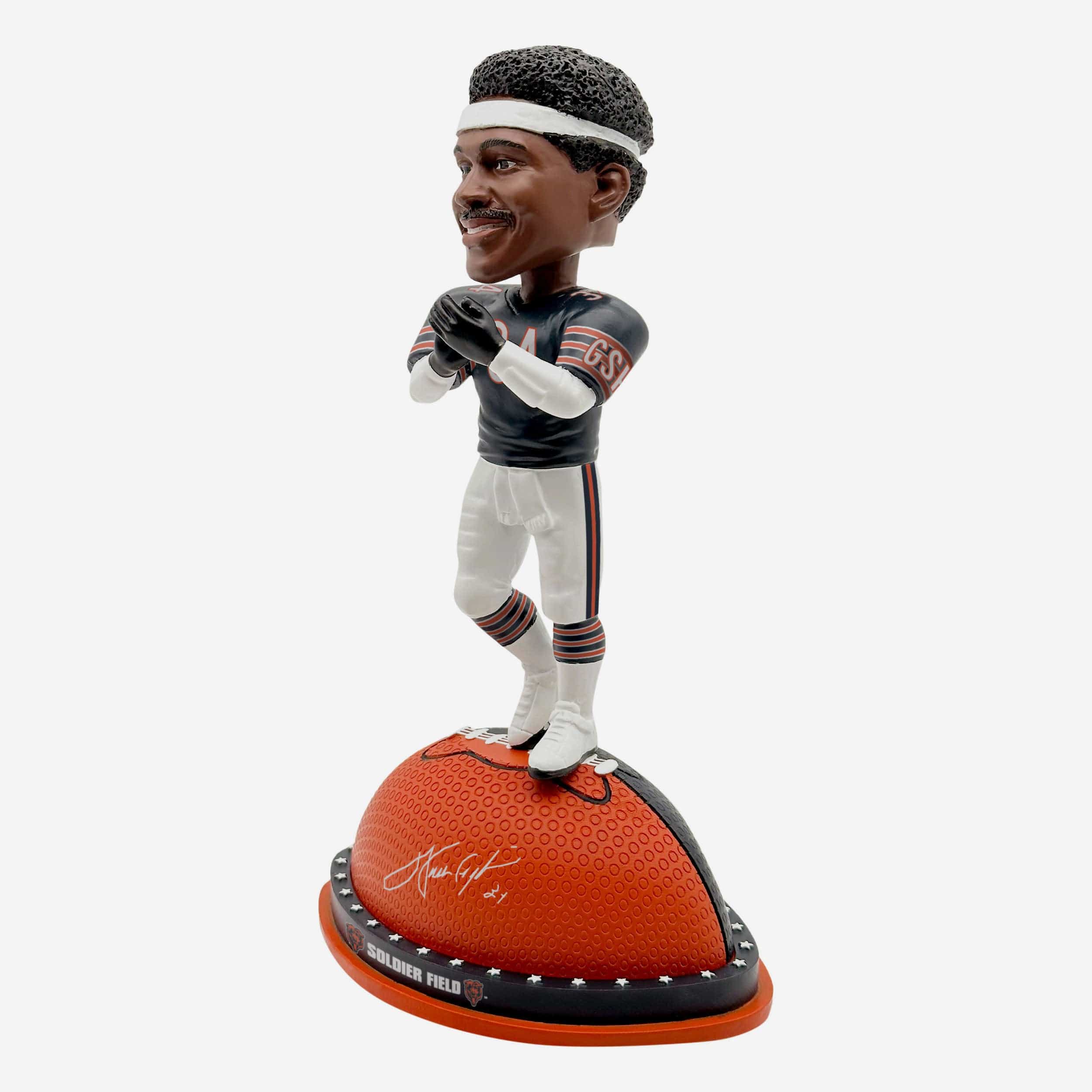 Walter Payton Chicago Bears Magnetic Stadium Base Bobblehead - Image 5
