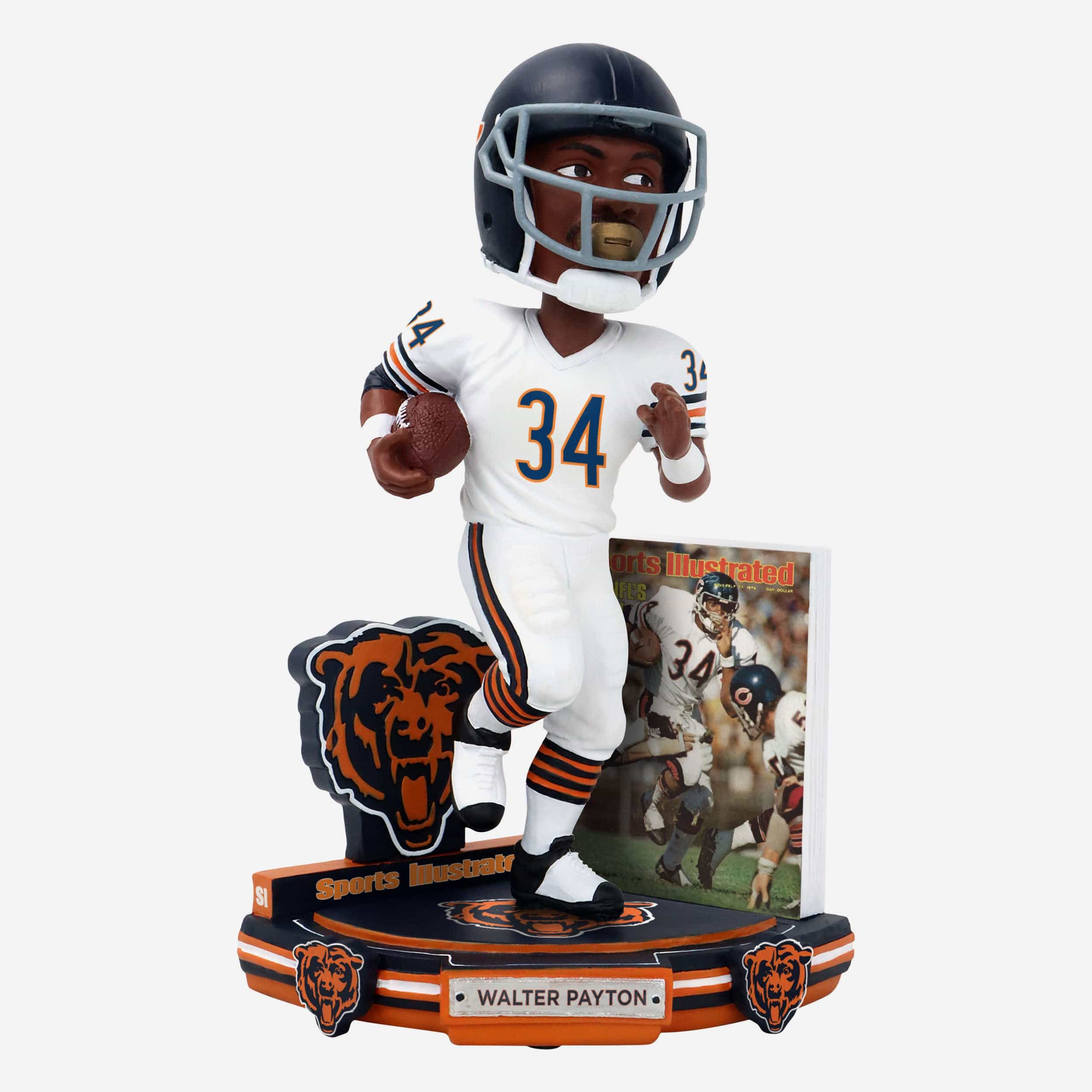 Walter Payton Chicago Bears NFL New Stars Sports Illustrated Cover Bobblehead