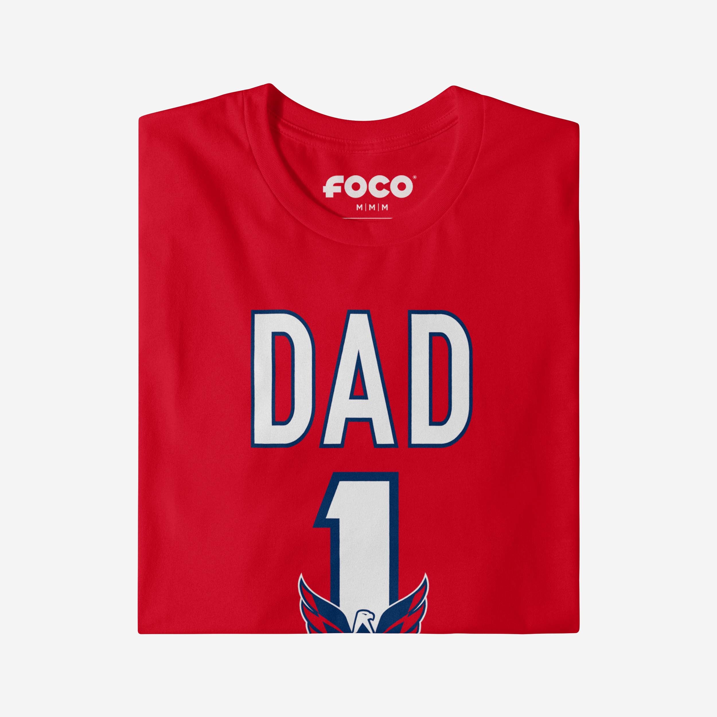 Washington Capitals Number 1 Dad T-Shirt - Image 3