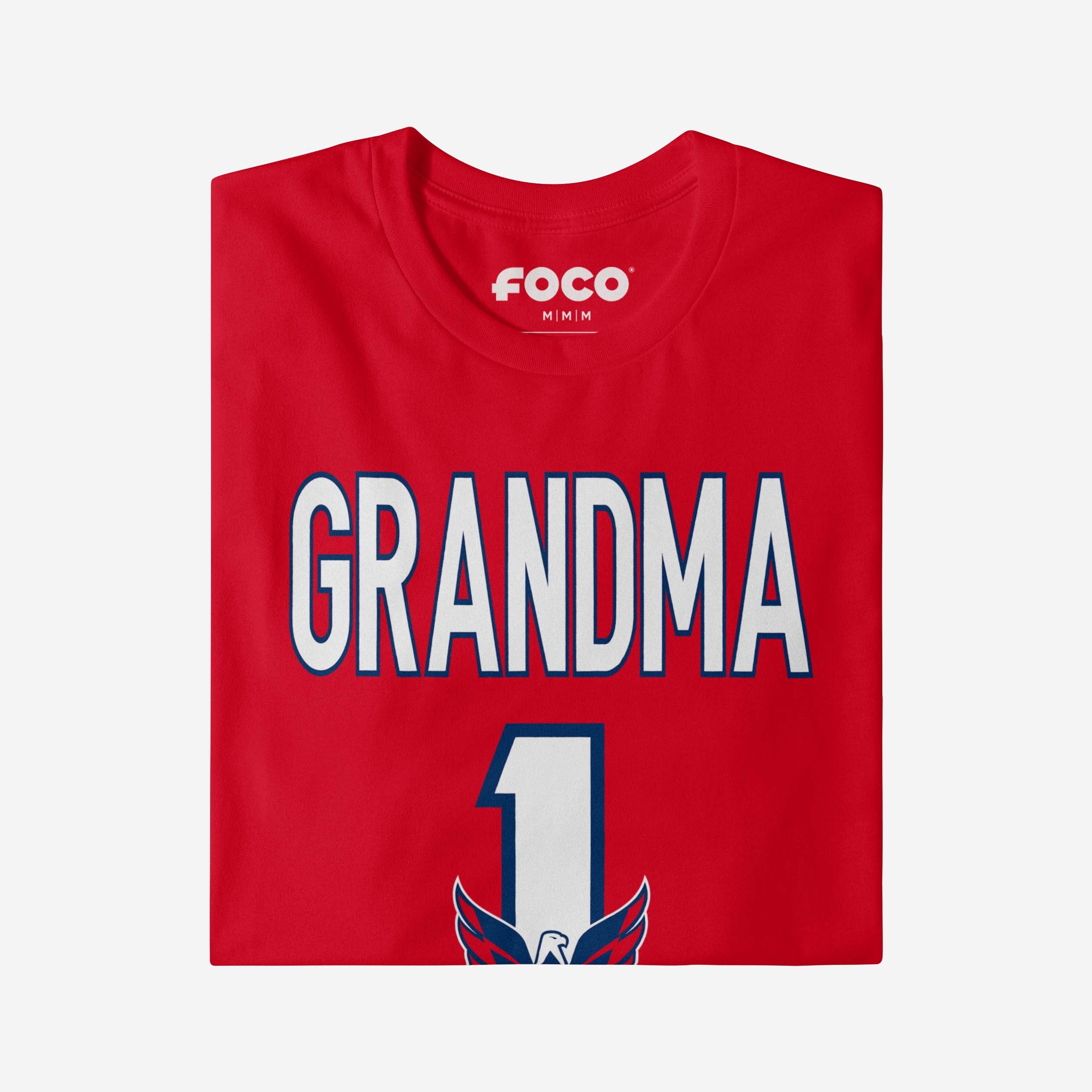Washington Capitals Number 1 Grandma T-Shirt - Image 3