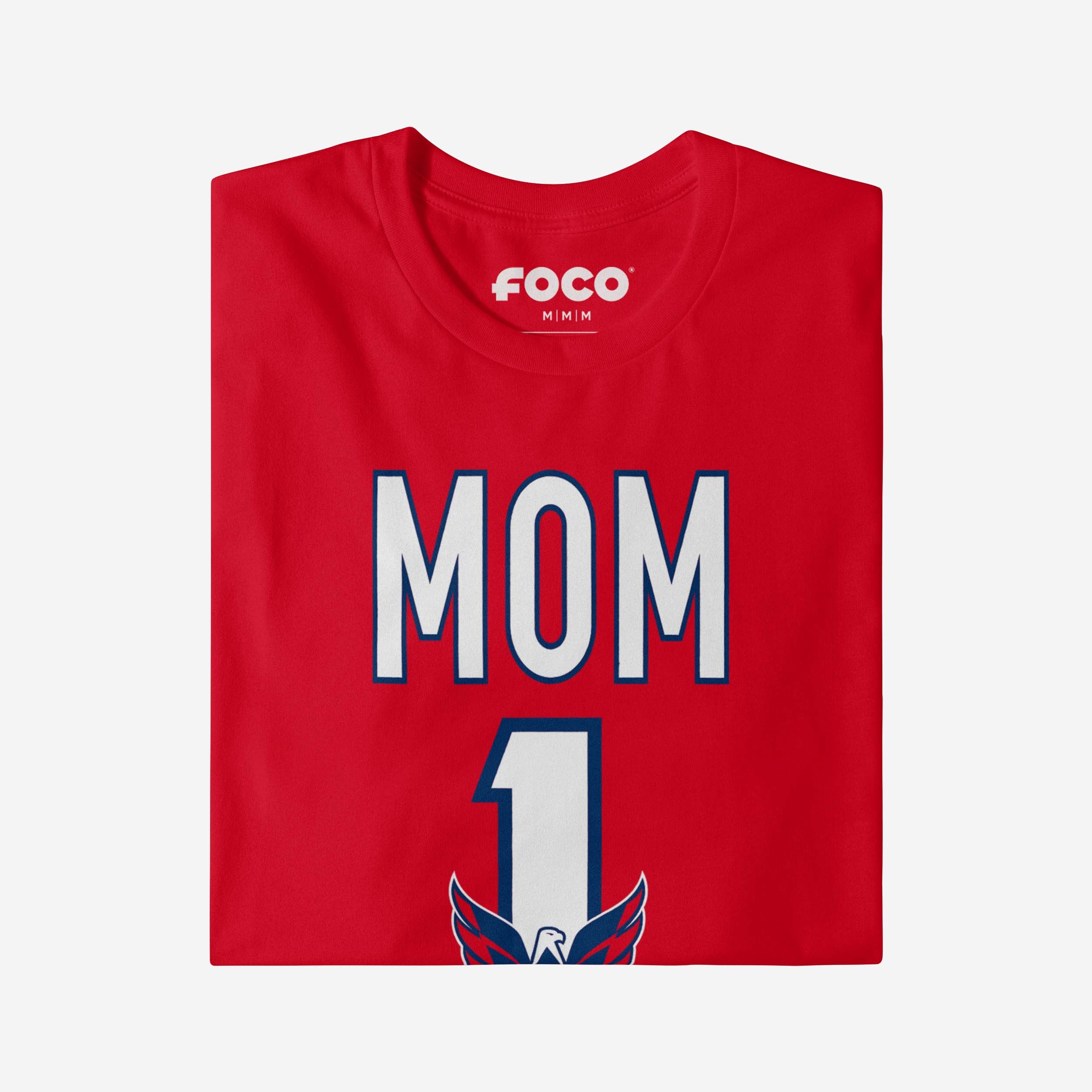 Washington Capitals Number 1 Mom T-Shirt - Image 3