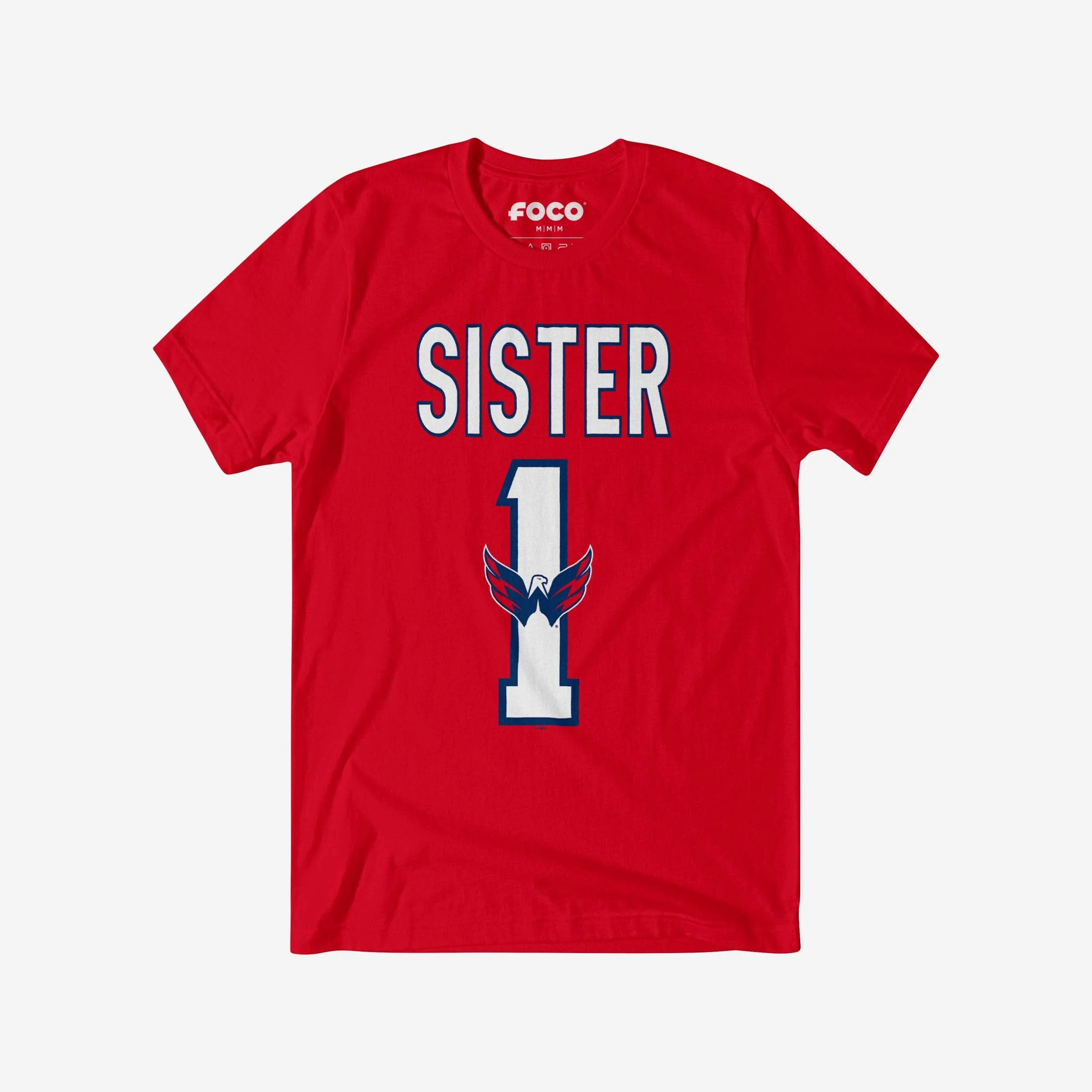 Washington Capitals Number 1 Sister T-Shirt
