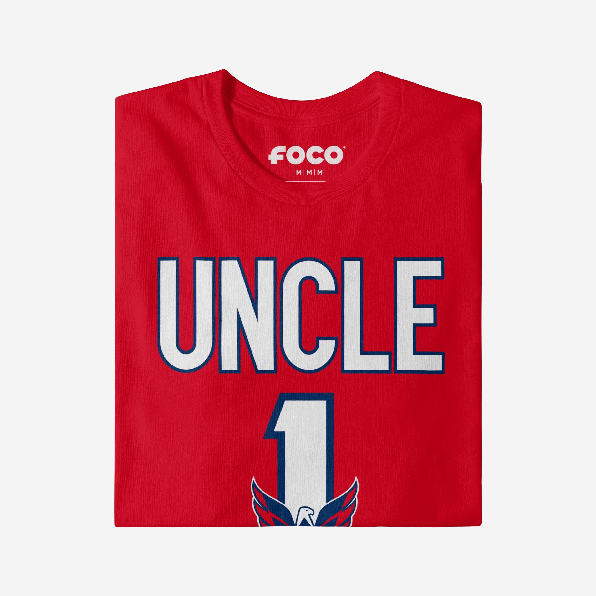 Washington Capitals Number 1 Uncle T-Shirt - Image 3