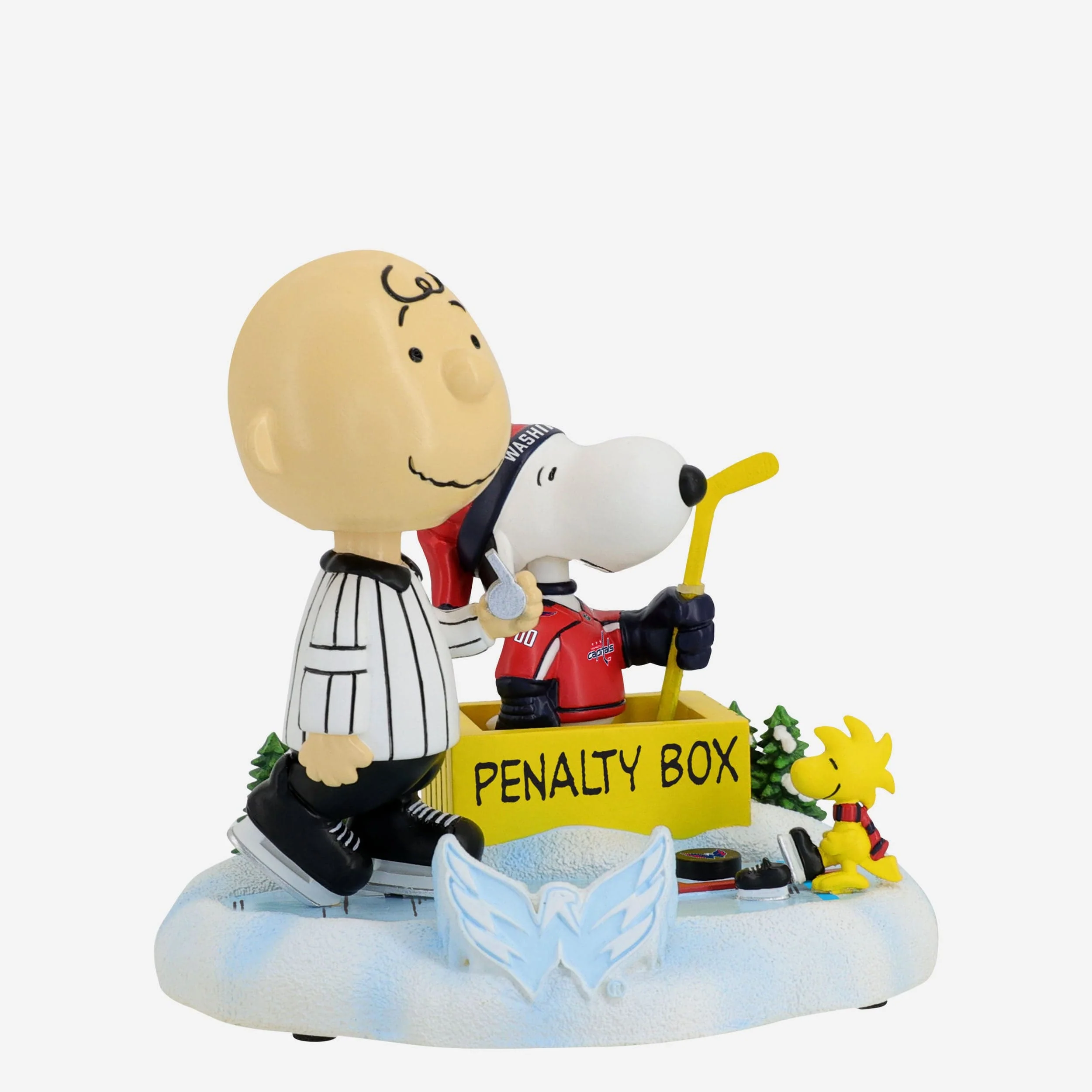 Washington Capitals Peanuts Penalty Box Bobblehead