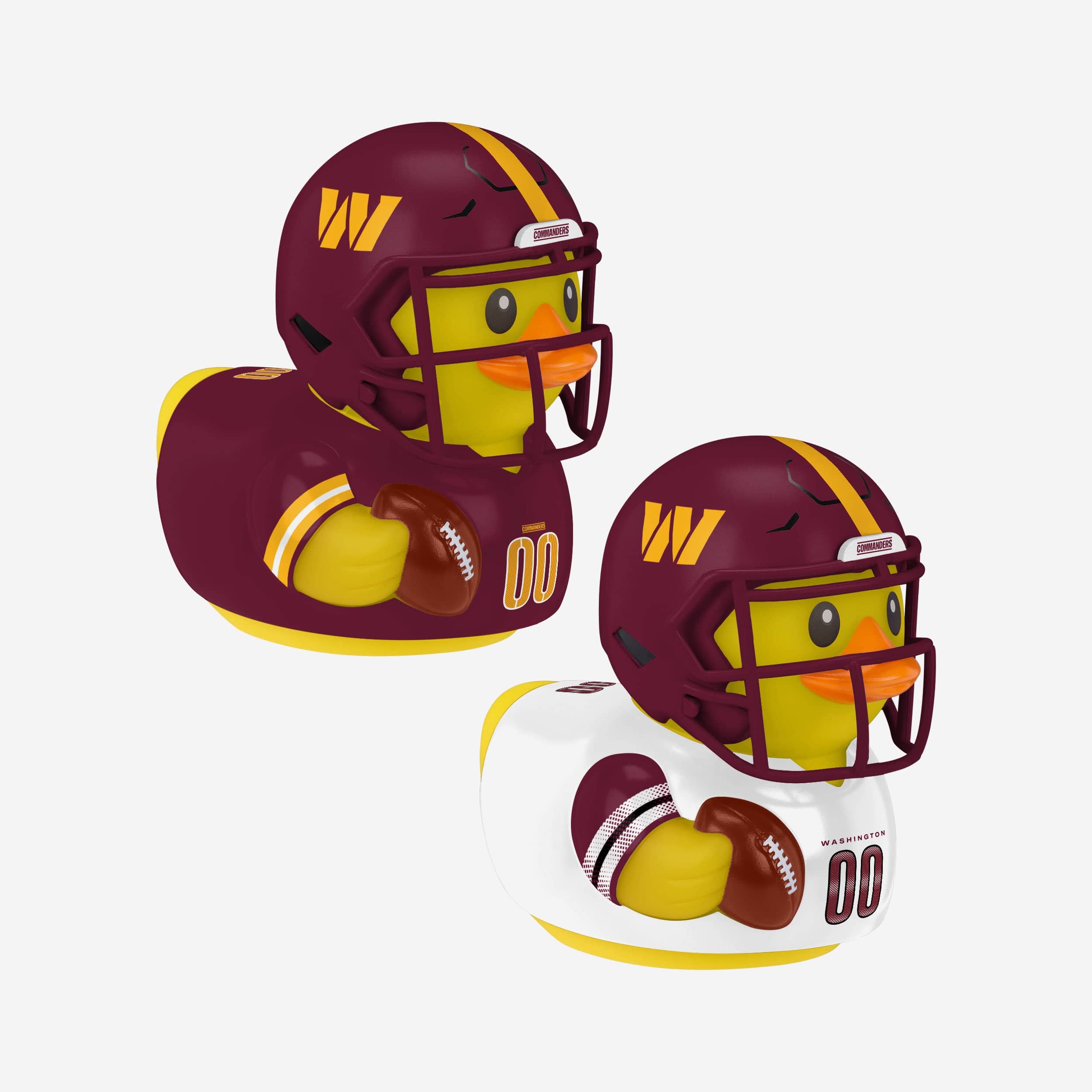 Washington Commanders 2 Pack Vinyl Ducks - Image 2