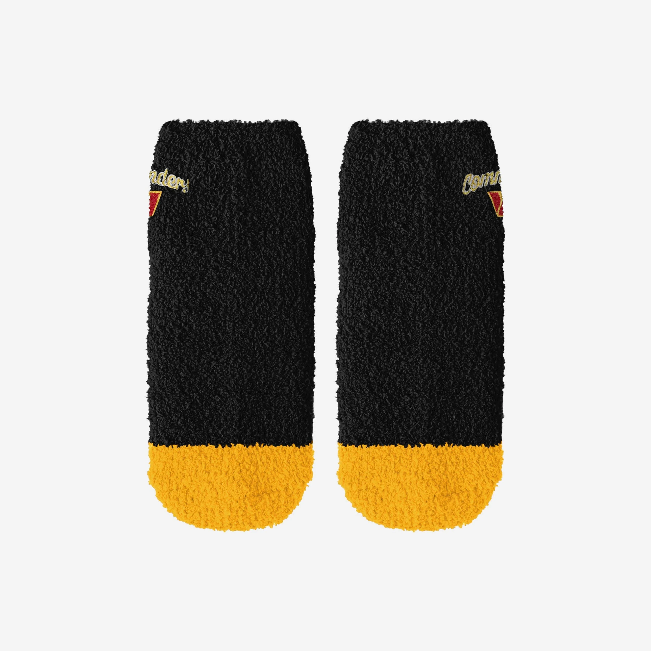 Washington Commanders 2 Pack Womens Script Logo Fuzzy Ankle Socks - Image 4