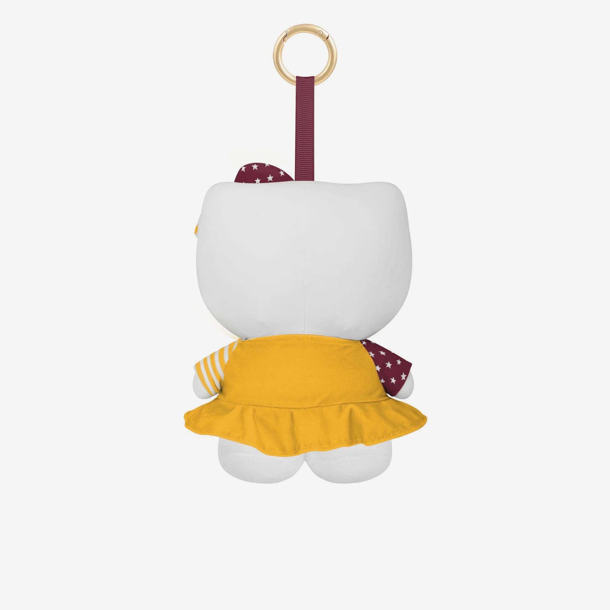 Washington Commanders Americana Plush Hello Kitty® Bag Charm Keychain - Image 2