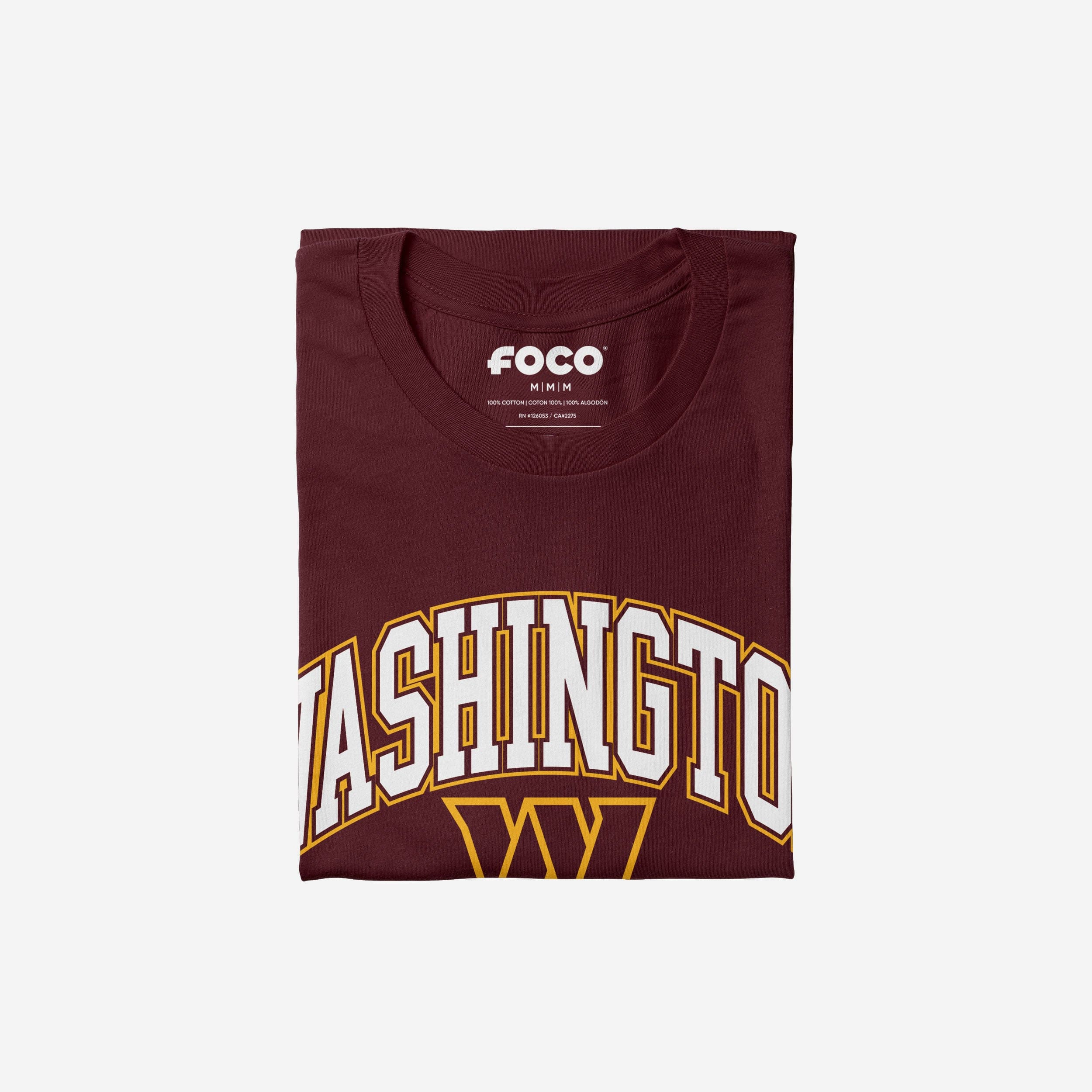 Washington Commanders Arched Wordmark T-Shirt - Image 4