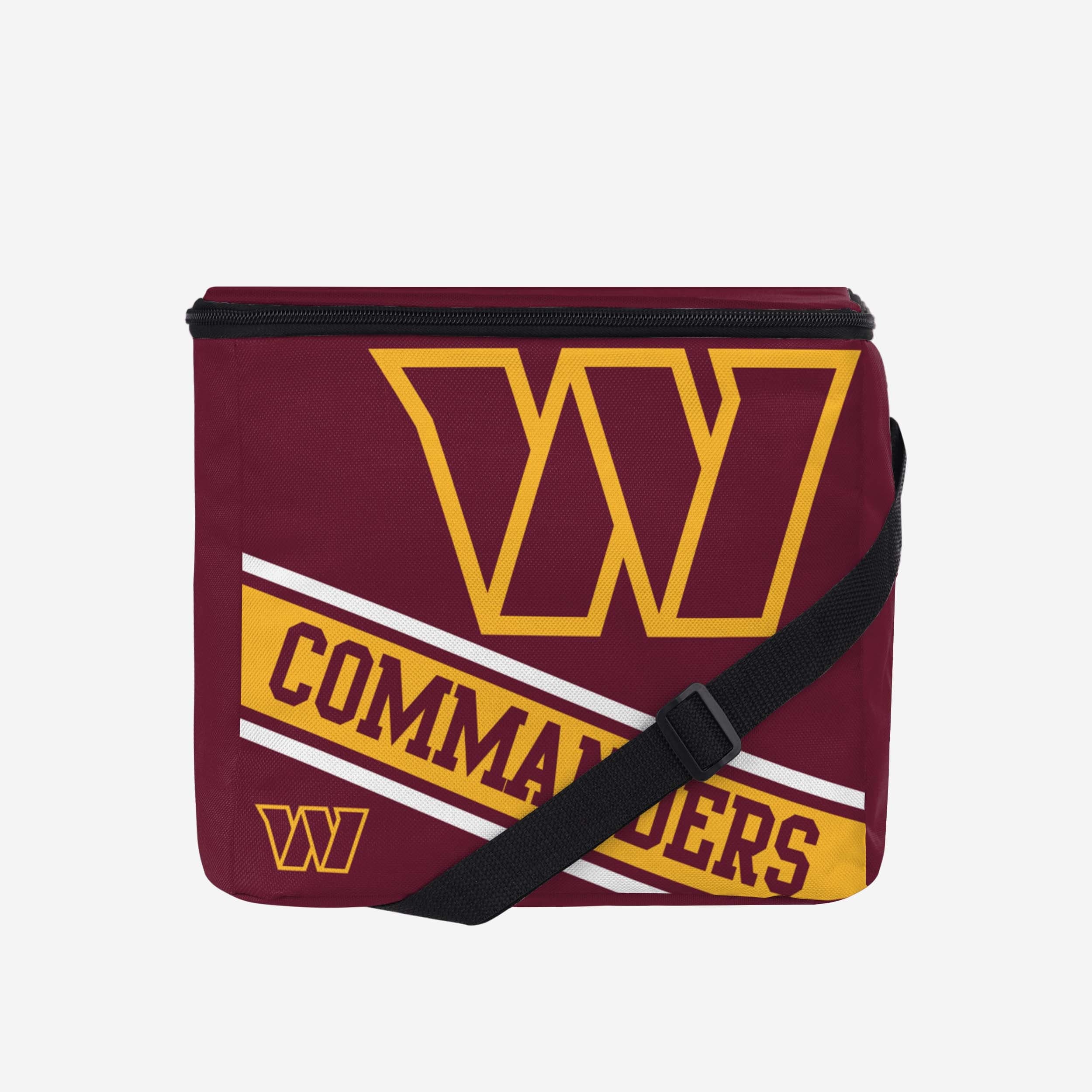 Washington Commanders Big Logo Stripe 12 Pack Cooler
