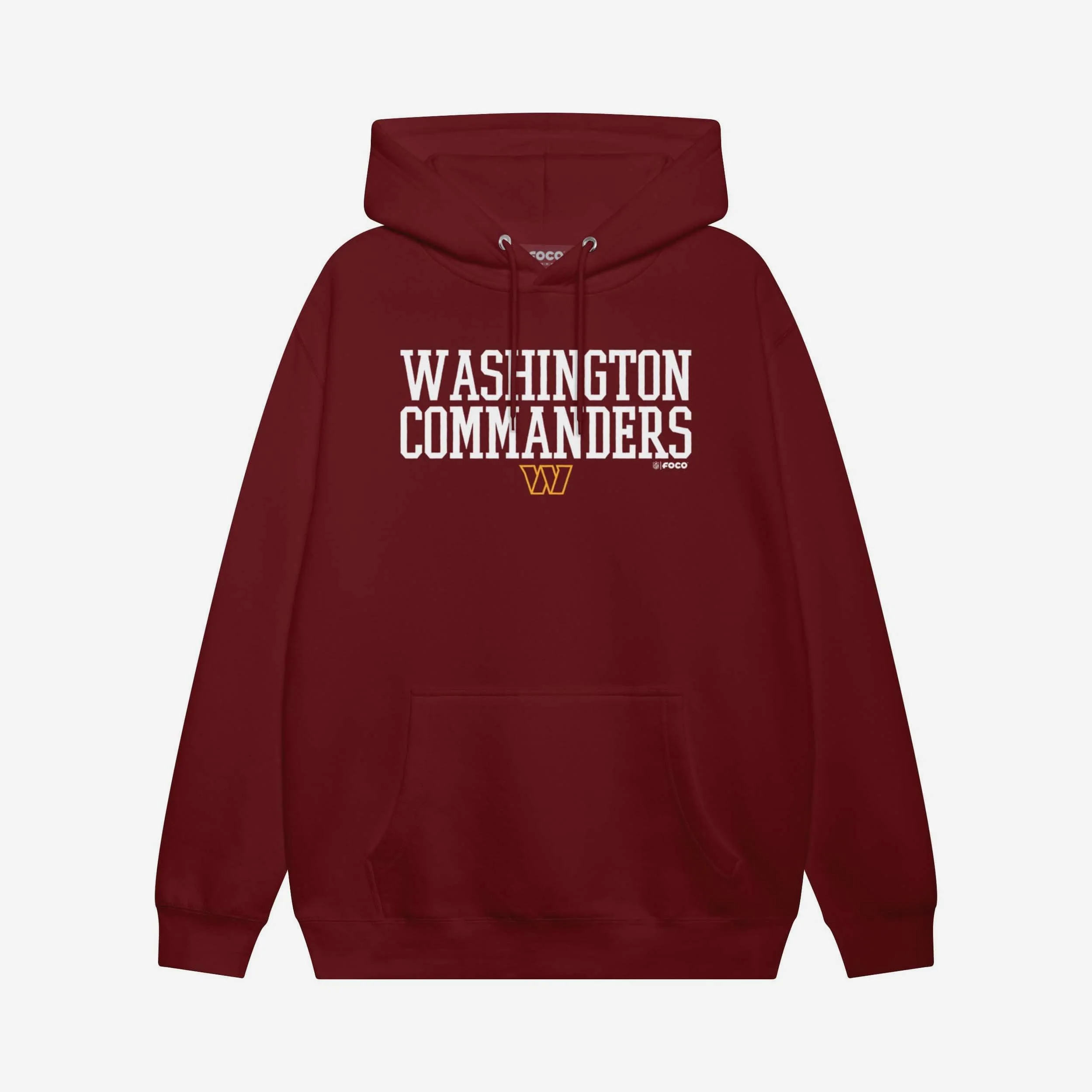 Washington Commanders Bold Wordmark Hoodie
