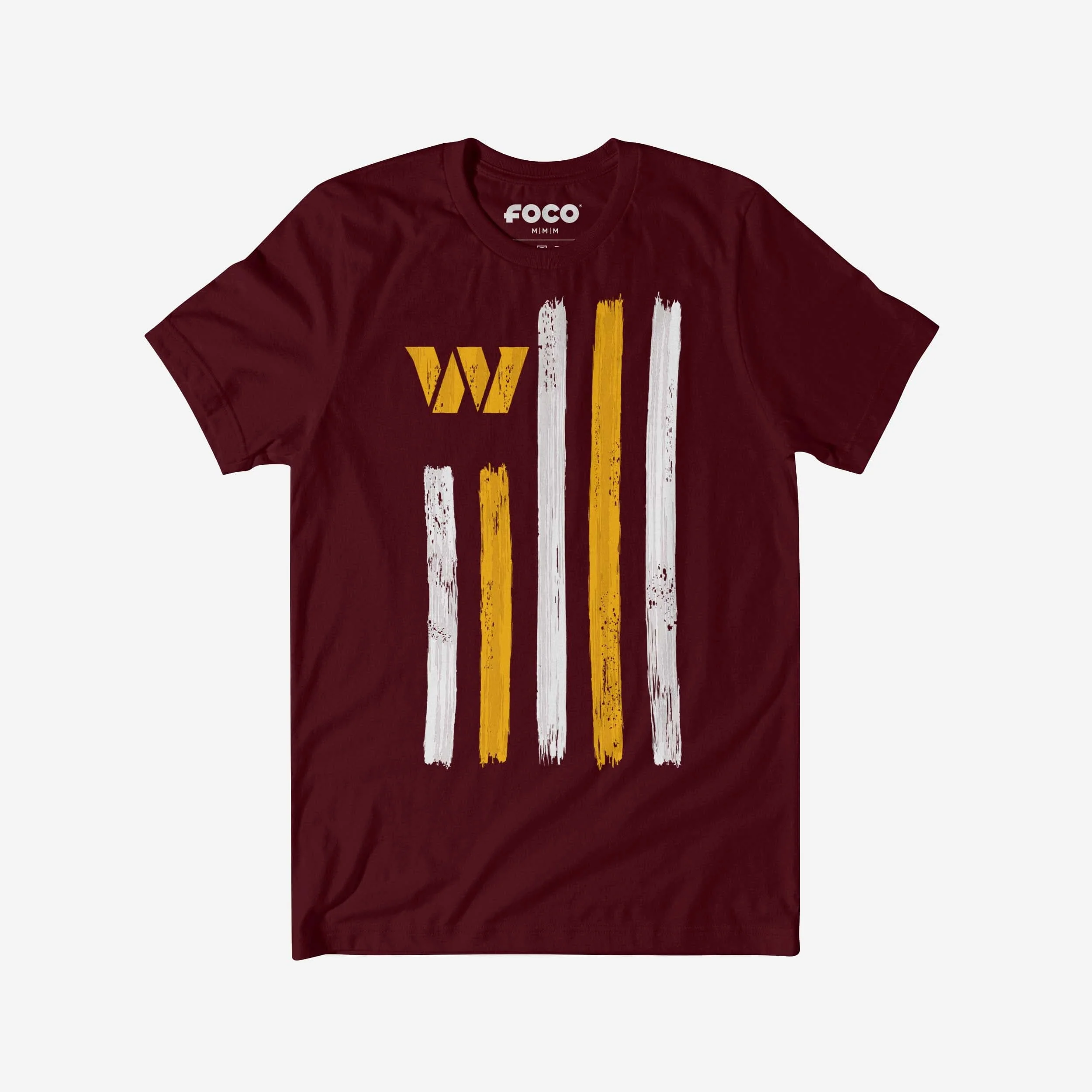 Washington Commanders Brushstroke Flag T-Shirt
