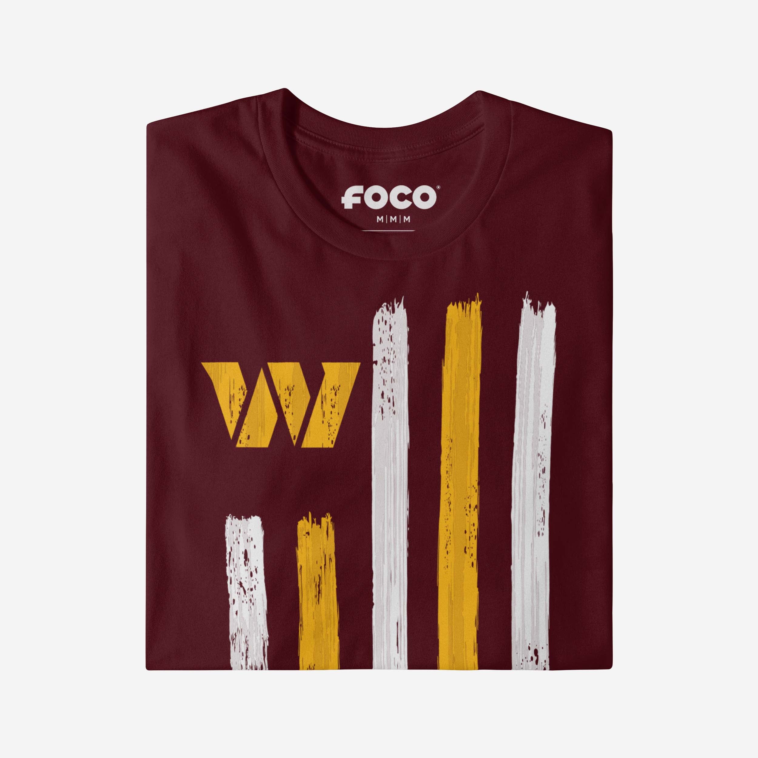Washington Commanders Brushstroke Flag T-Shirt - Image 4