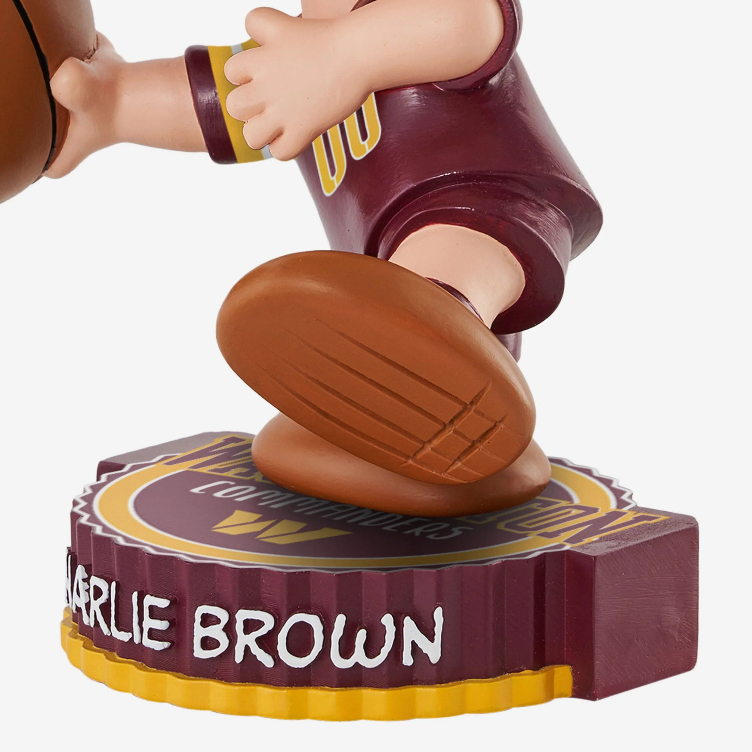 Washington Commanders Charlie Brown Peanuts Bighead Bobblehead - Image 3