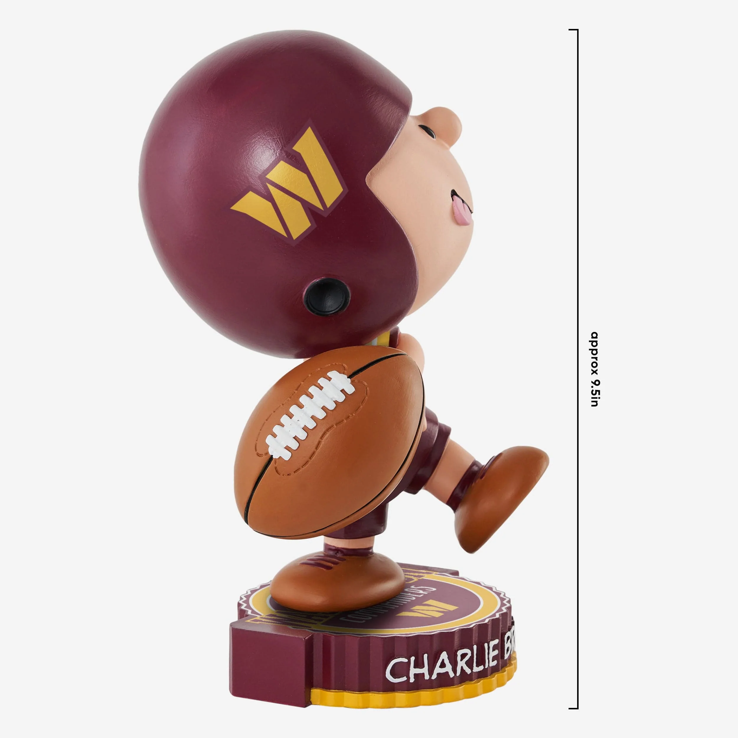 Washington Commanders Charlie Brown Peanuts Bighead Bobblehead - Image 4