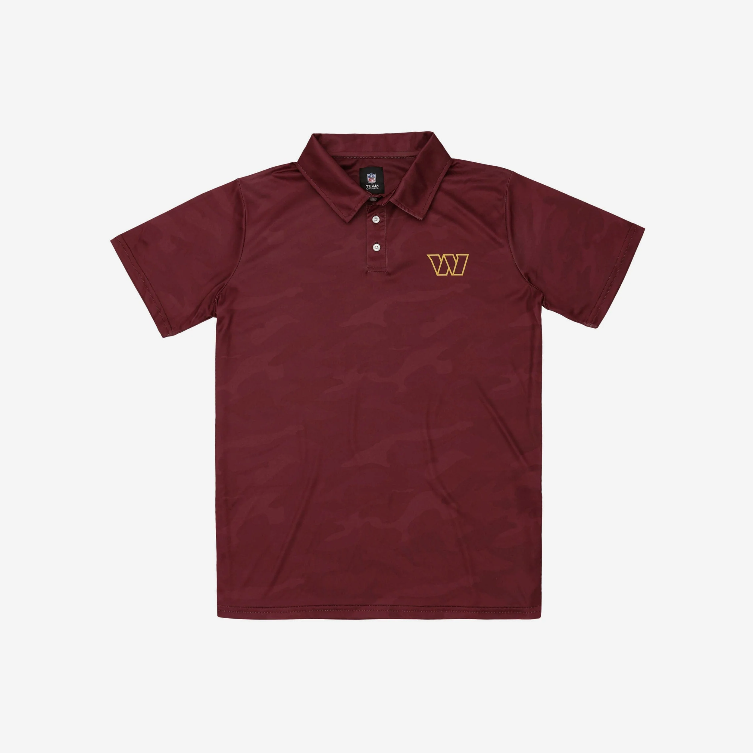 Washington Commanders Color Camo Polyester Polo - Image 4
