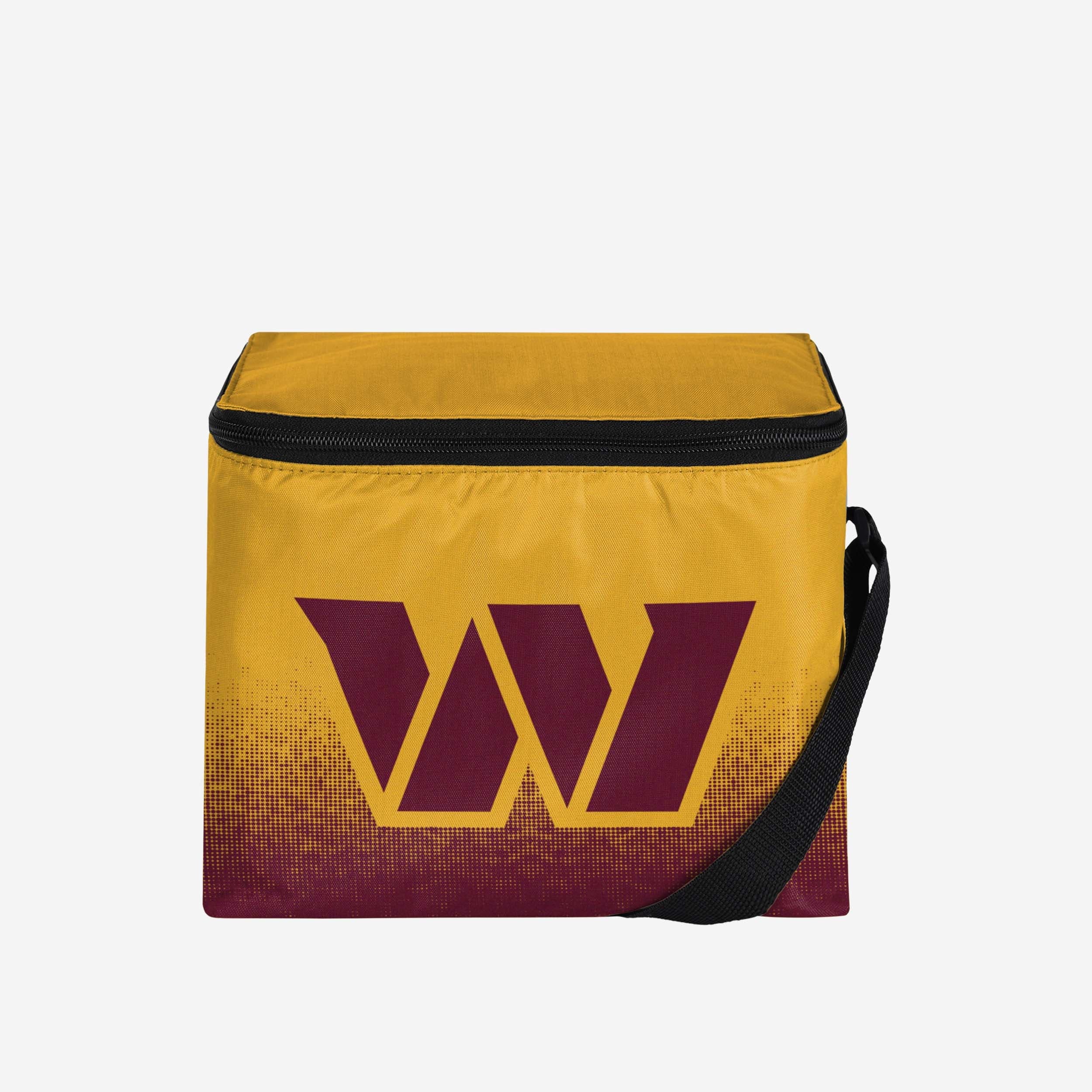 Washington Commanders Exclusive Big Logo Stripe 6 Pack Cooler