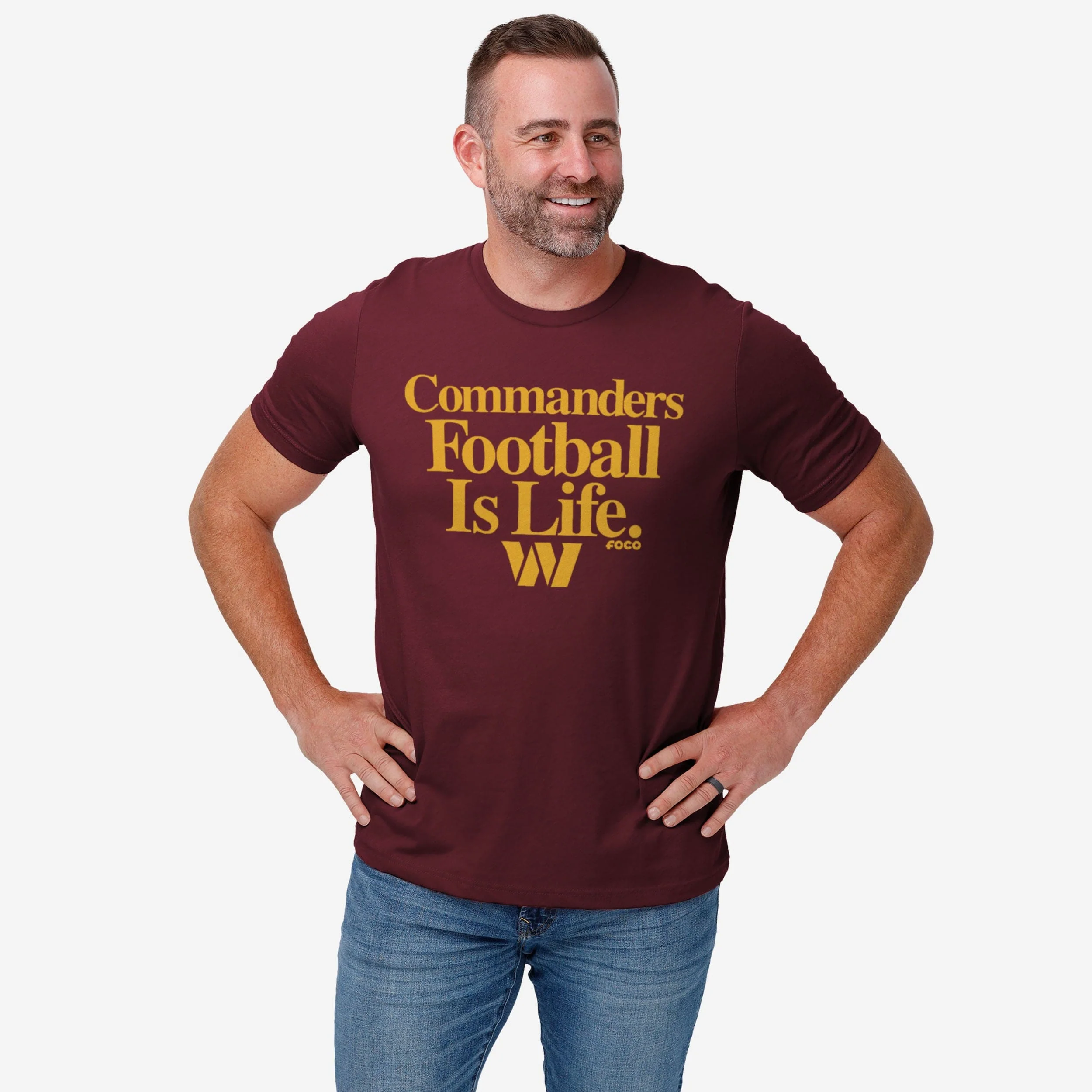 Washington Commanders Football is Life T-Shirt - Image 2