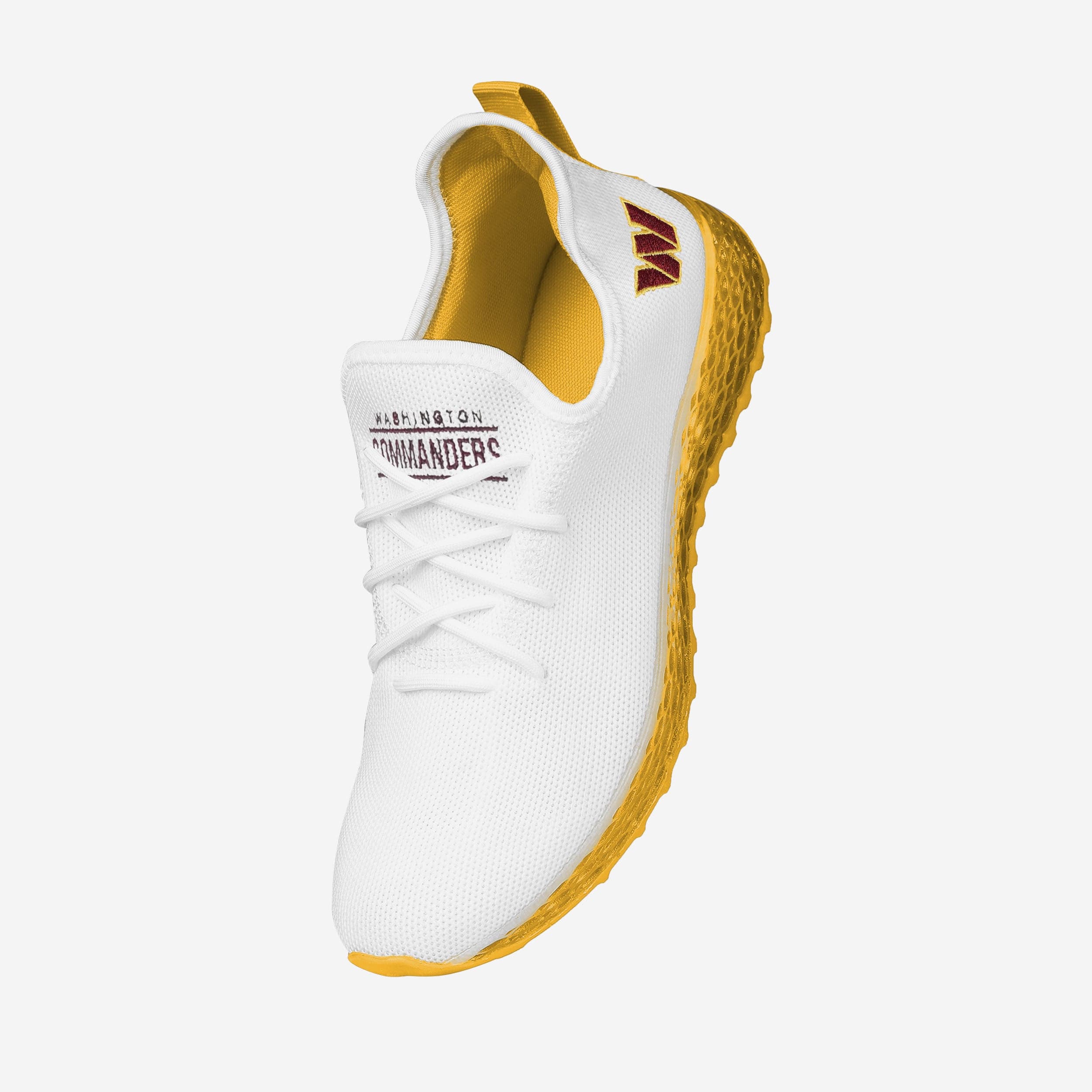 Washington Commanders Gradient Midsole White Sneakers - Image 2