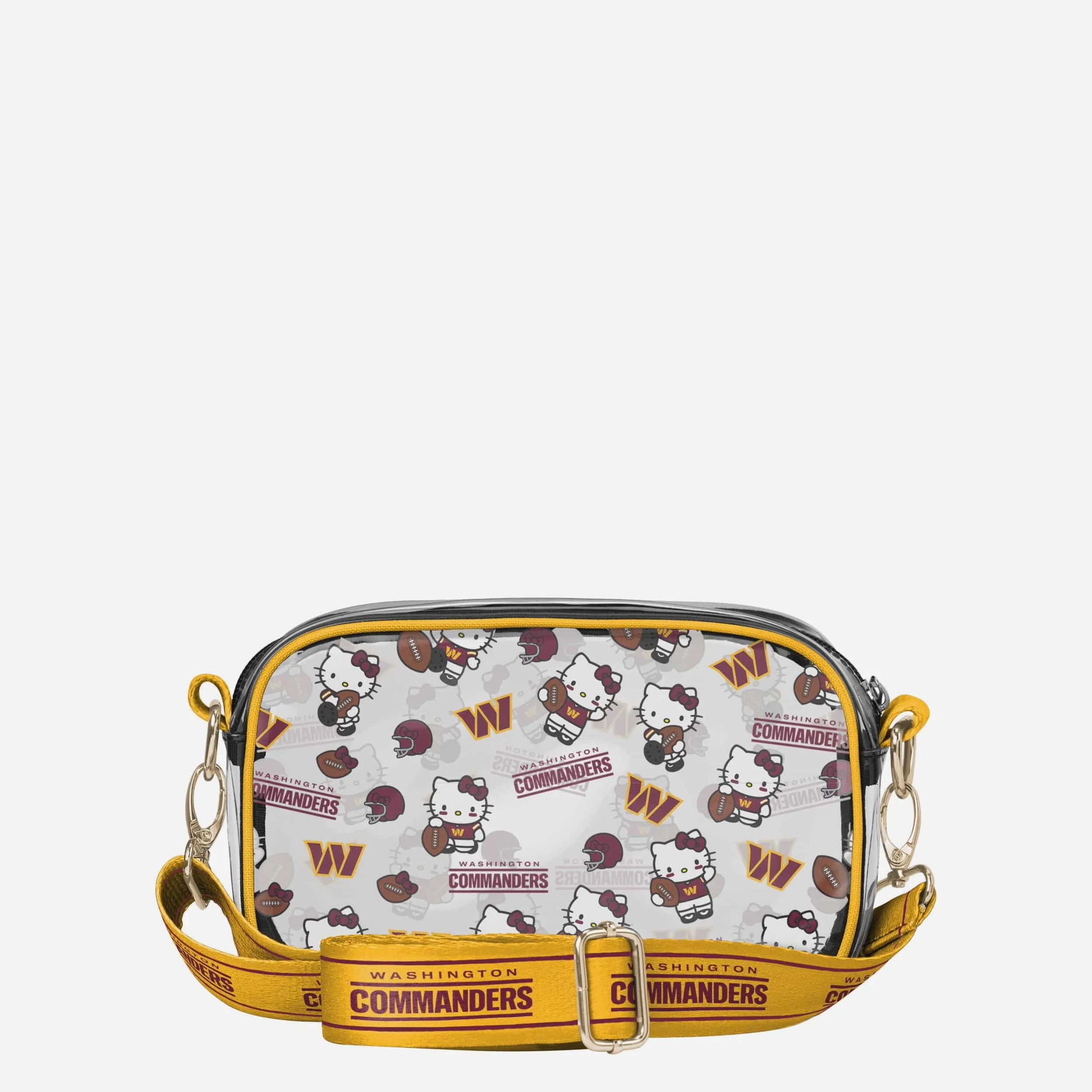 Washington Commanders Hello Kitty® Clear Crossbody Bag - Image 5