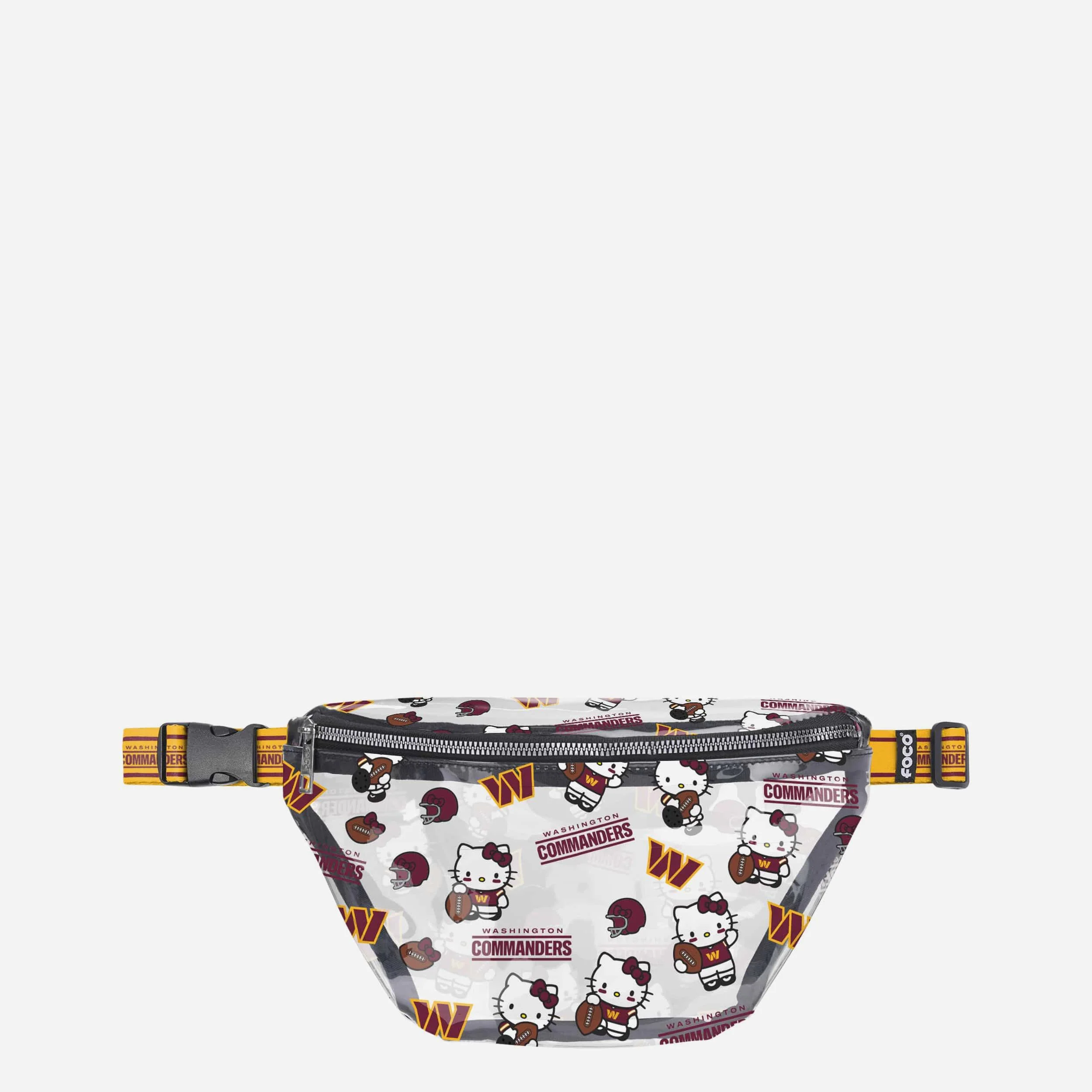Washington Commanders Hello Kitty® Clear Fanny Pack