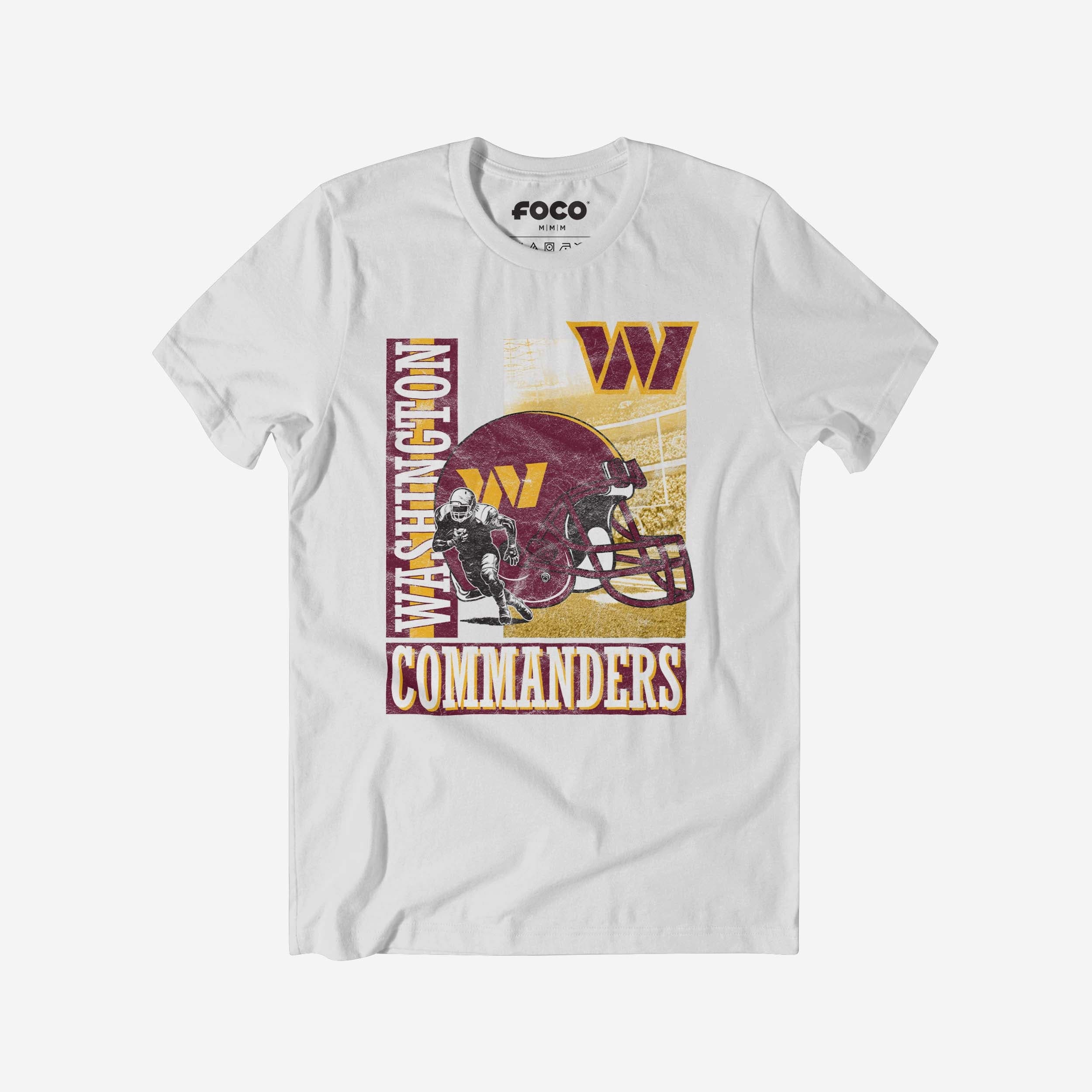 Washington Commanders Helmet Dash T-Shirt