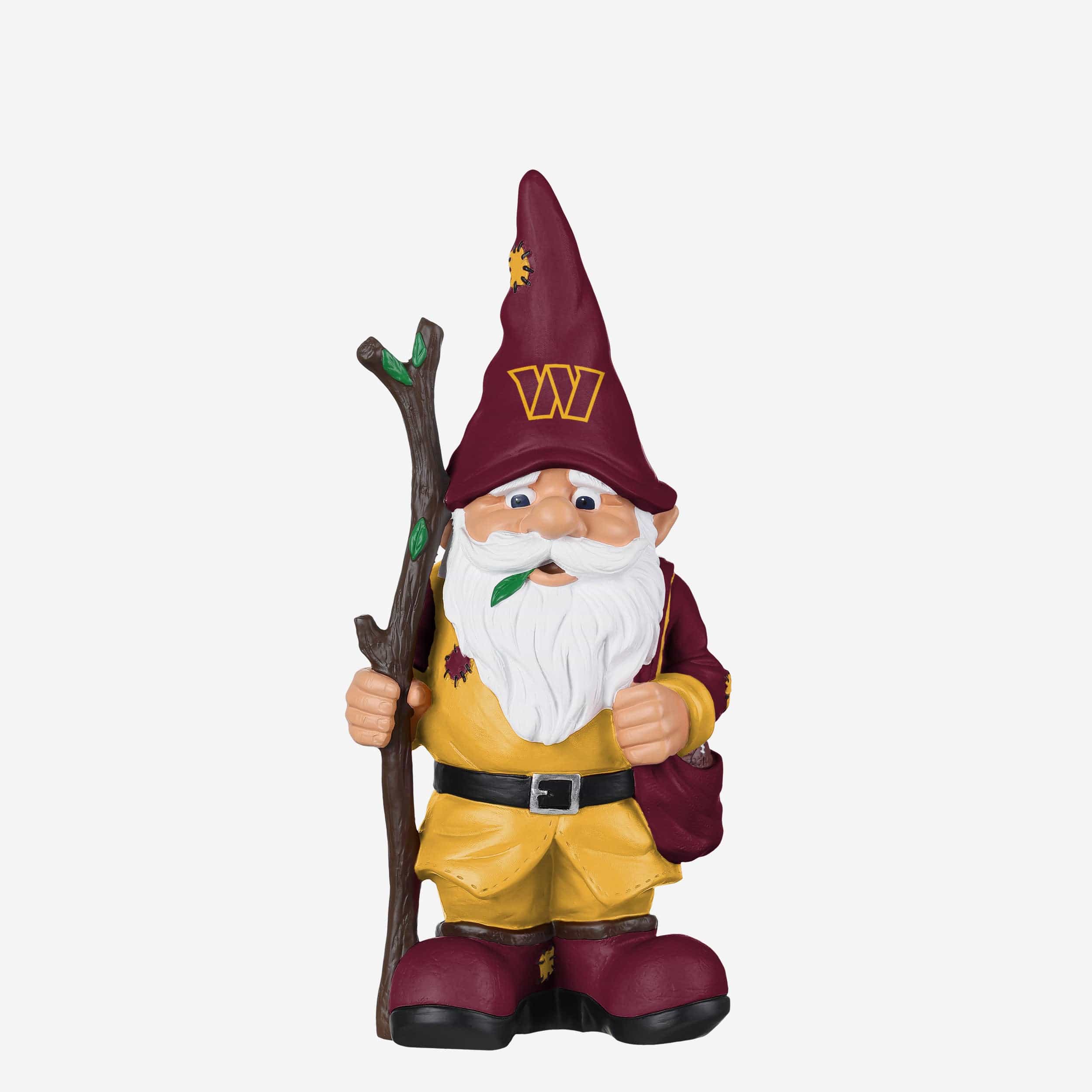 Washington Commanders Holding Stick Gnome