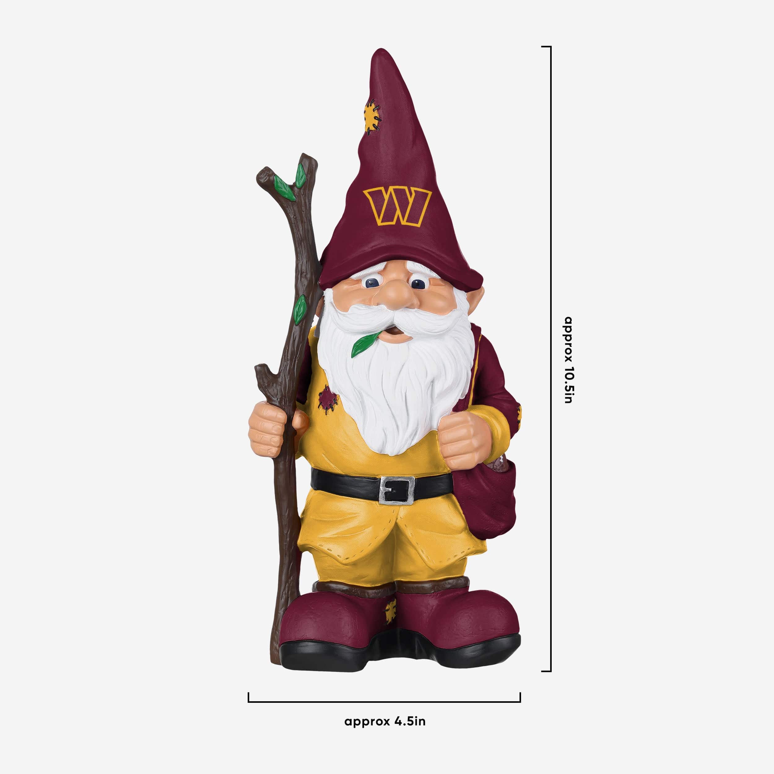 Washington Commanders Holding Stick Gnome - Image 4