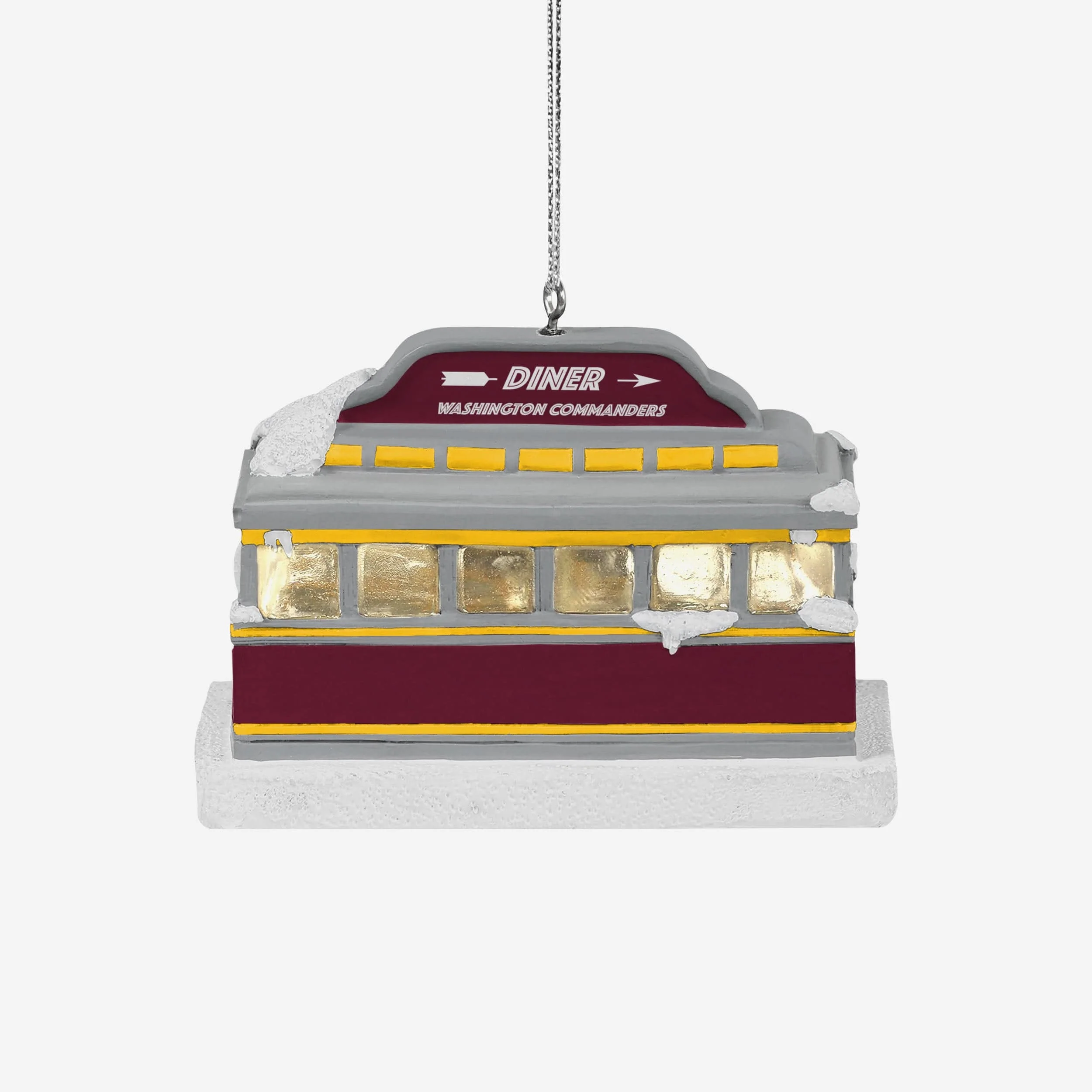 Washington Commanders Light Up Diner Ornament - Image 4