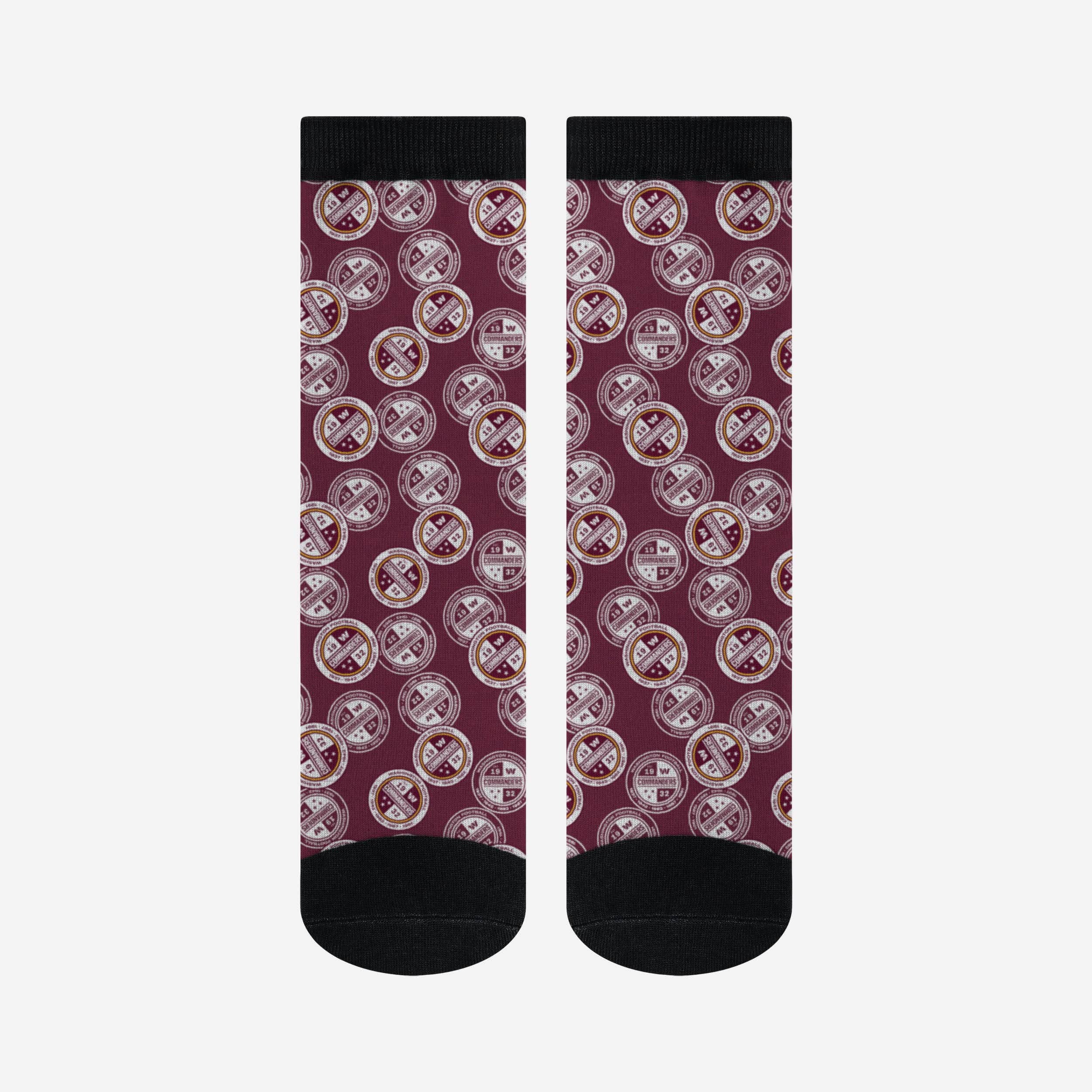Washington Commanders Logo Blast Socks - Image 3