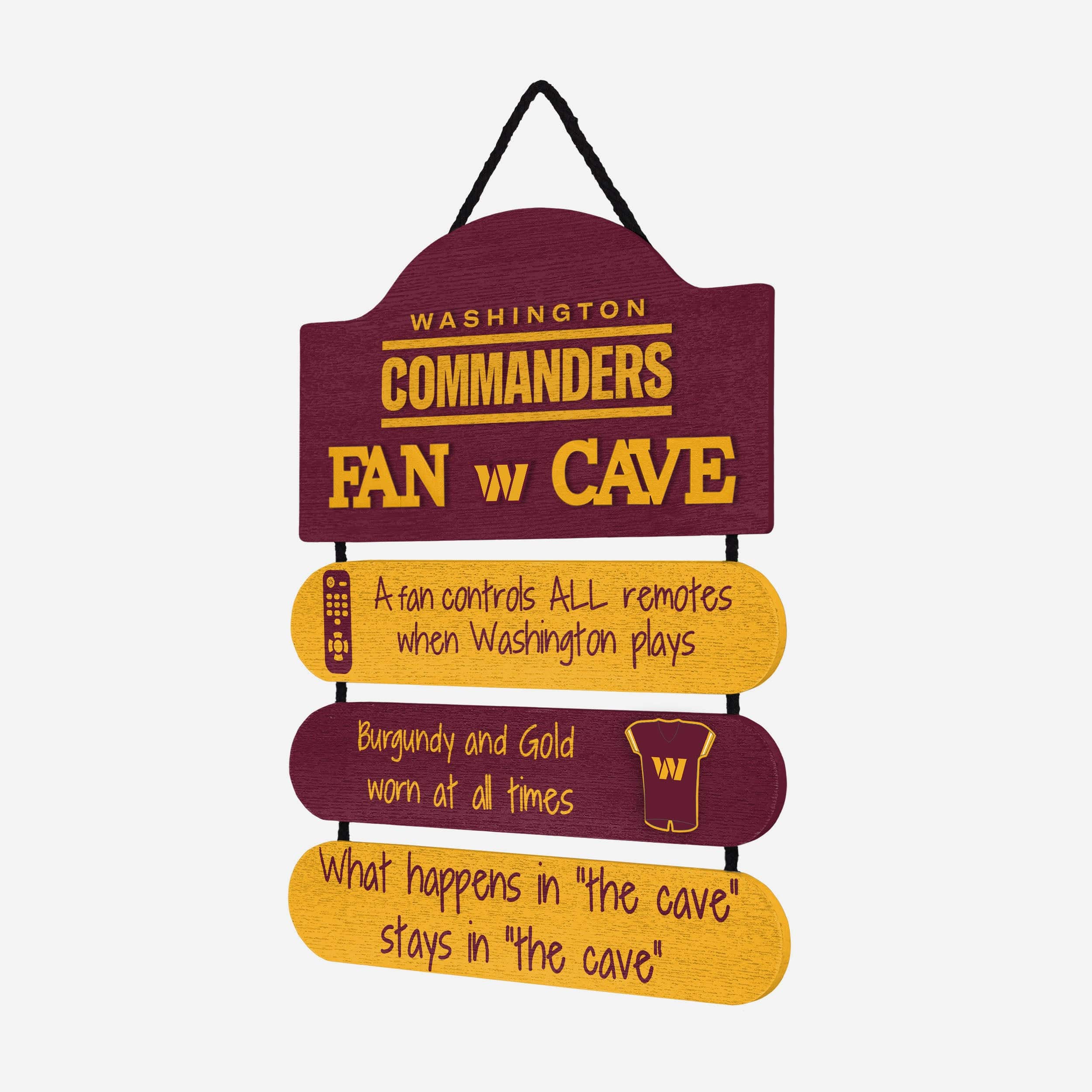 Washington Commanders Mancave Sign - Image 2