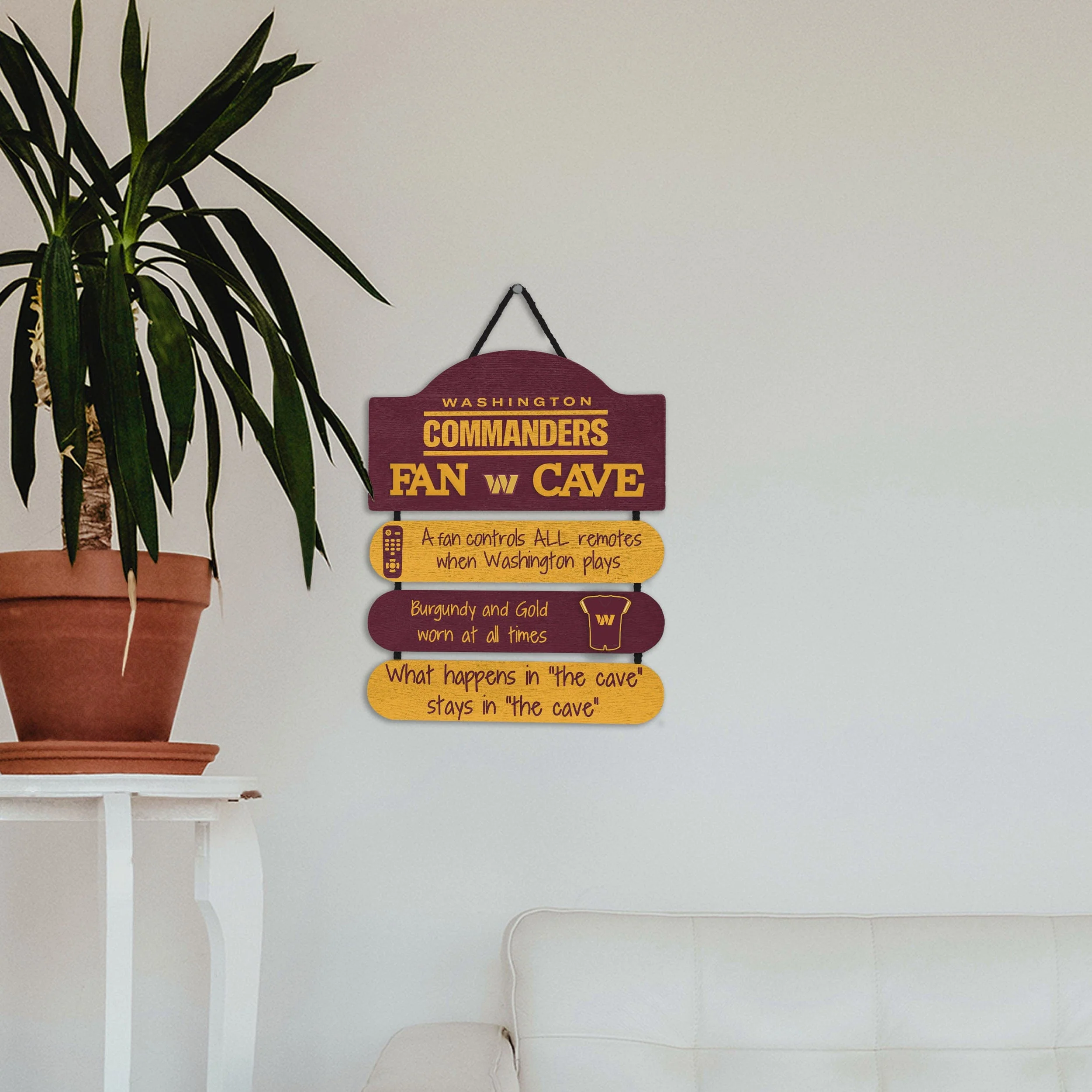 Washington Commanders Mancave Sign - Image 4