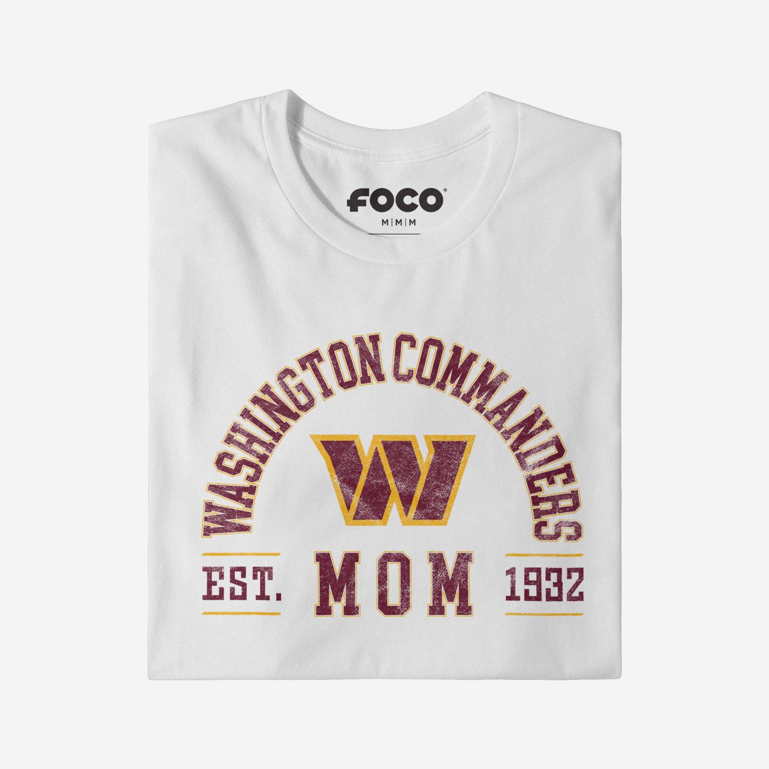 Washington Commanders Mom Arched T-Shirt - Image 3