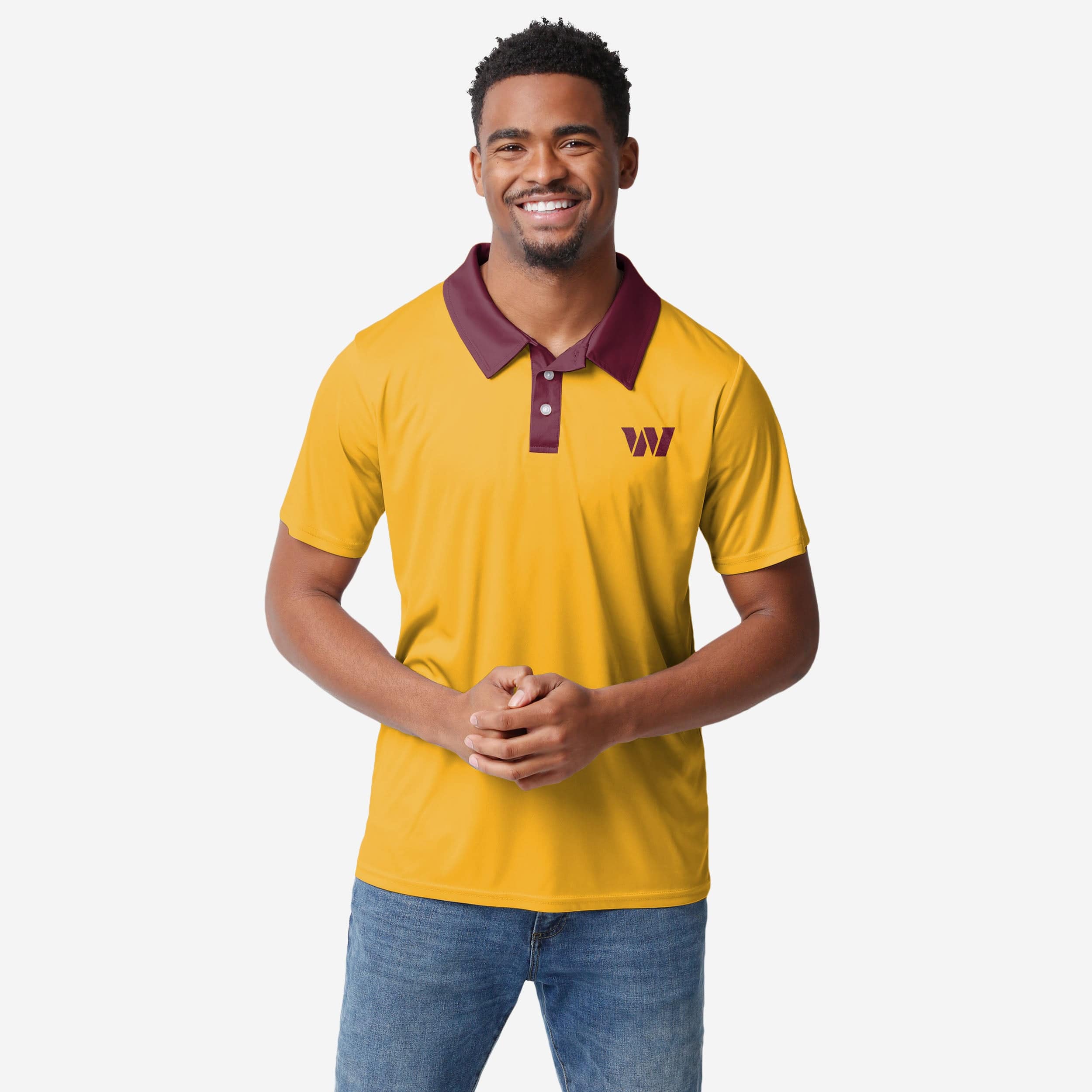 Washington Commanders Nightcap Polyester Polo