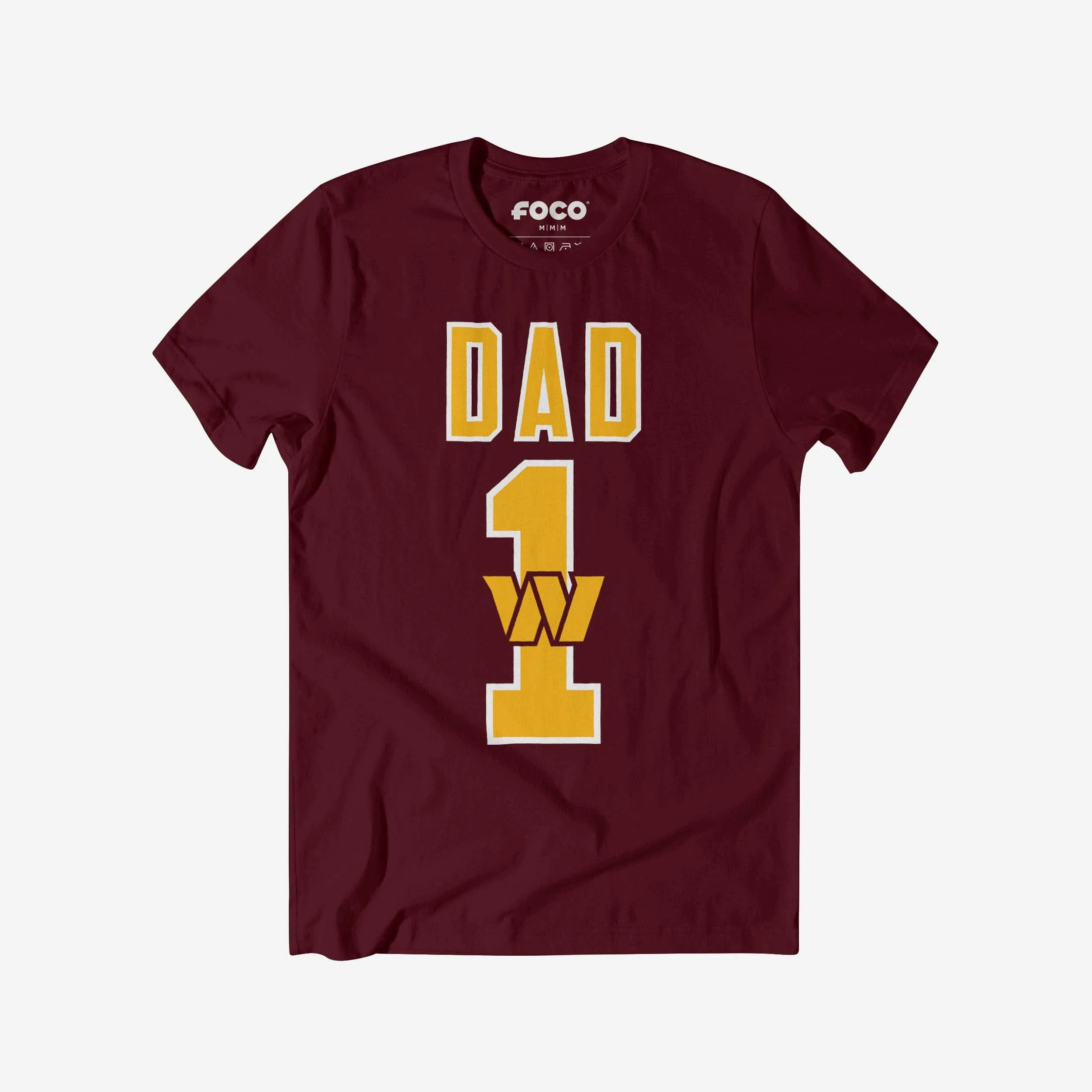 Washington Commanders Number 1 Dad T-Shirt