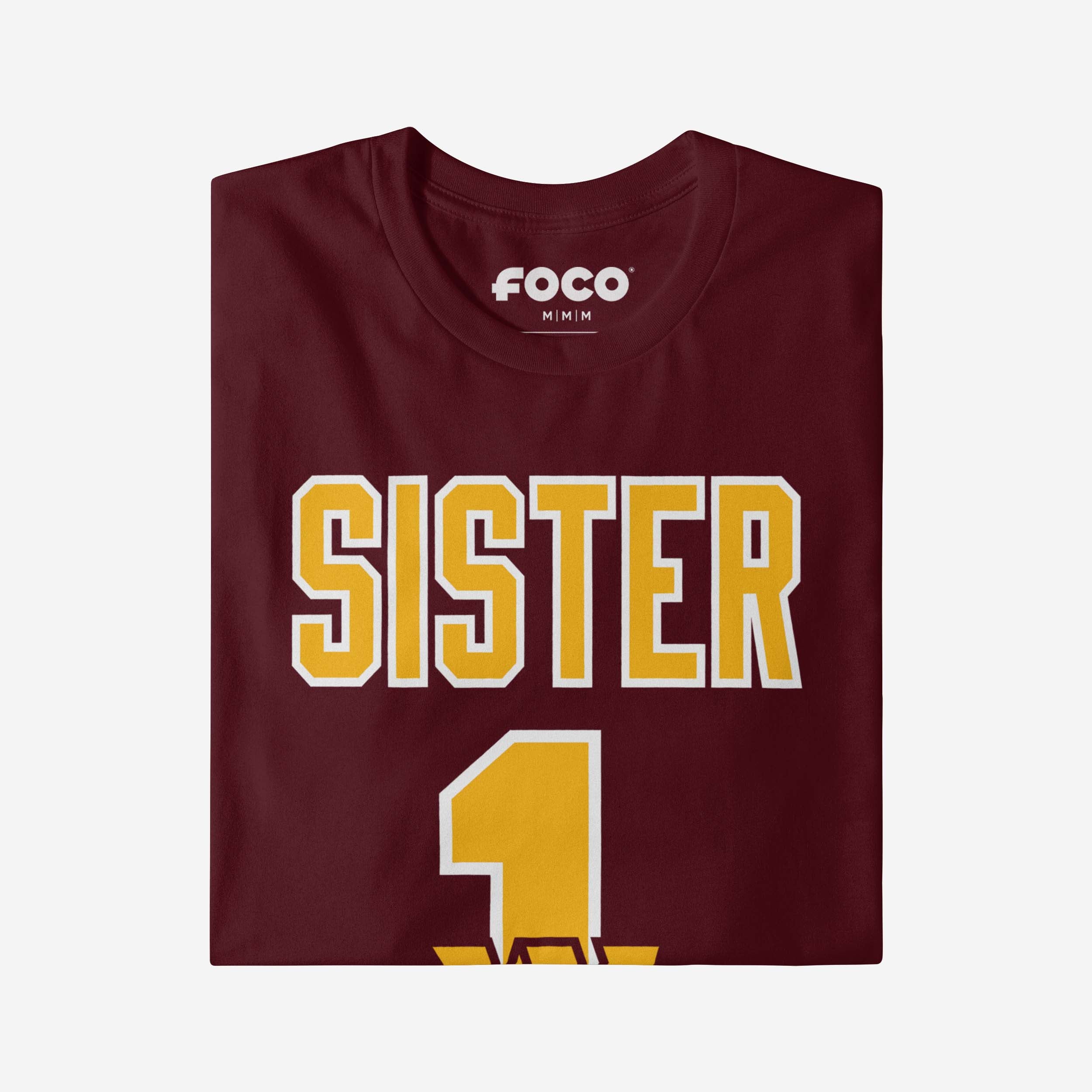 Washington Commanders Number 1 Sister T-Shirt - Image 4