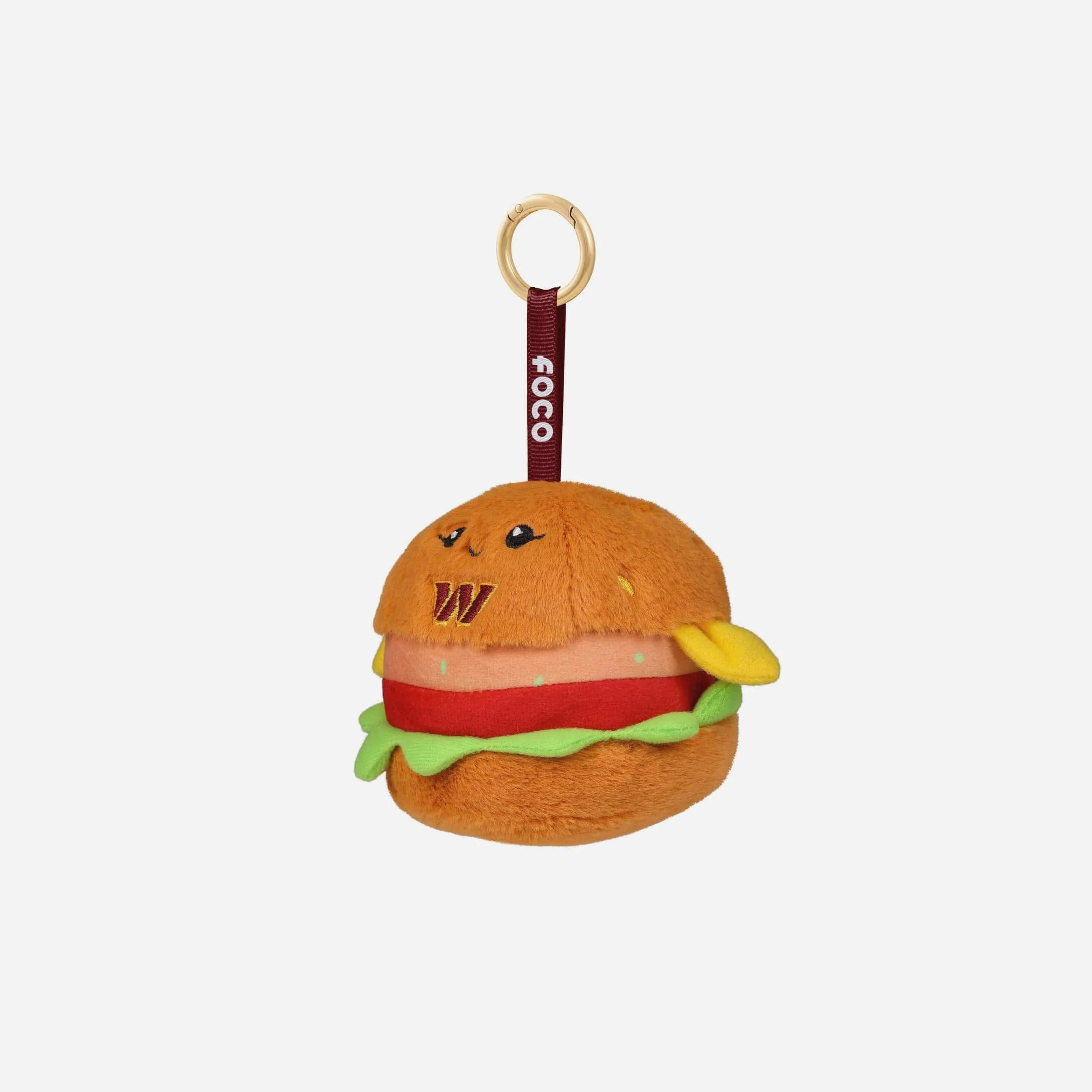Washington Commanders Plush Food Bag Charm Keychain - Image 3