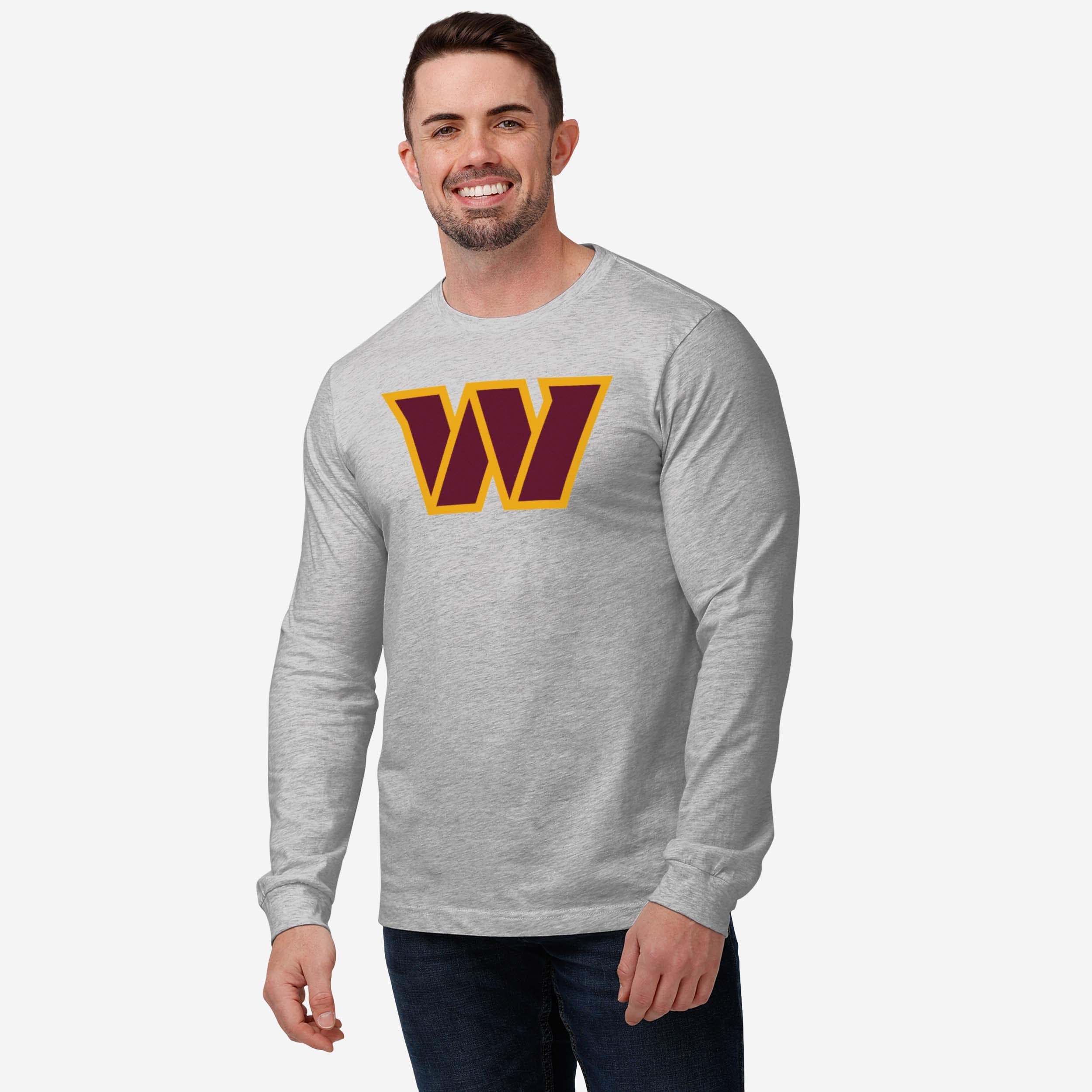 Washington Commanders Primary Logo Long Sleeve T-Shirt - Image 10
