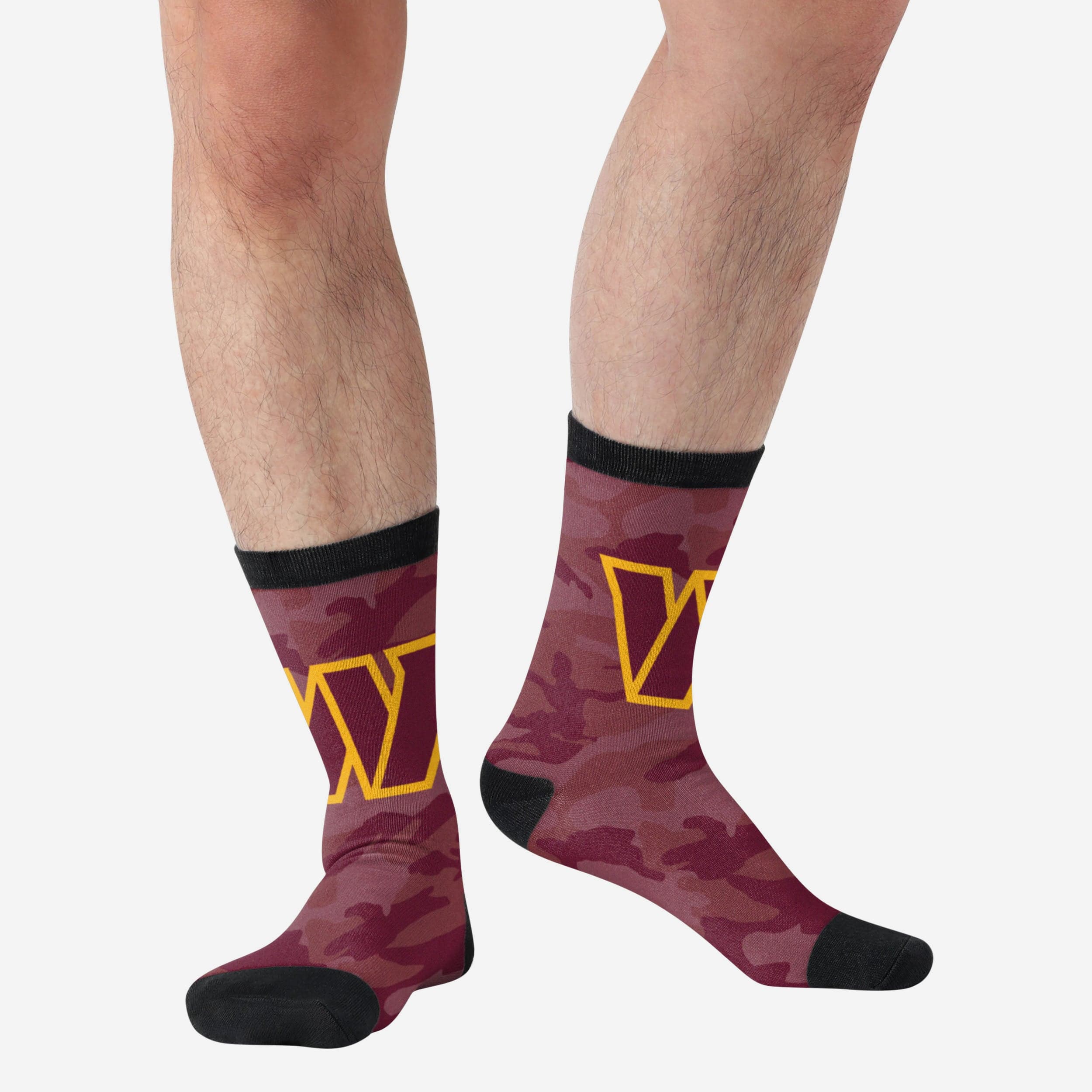 Washington Commanders Printed Camo Socks - Image 2