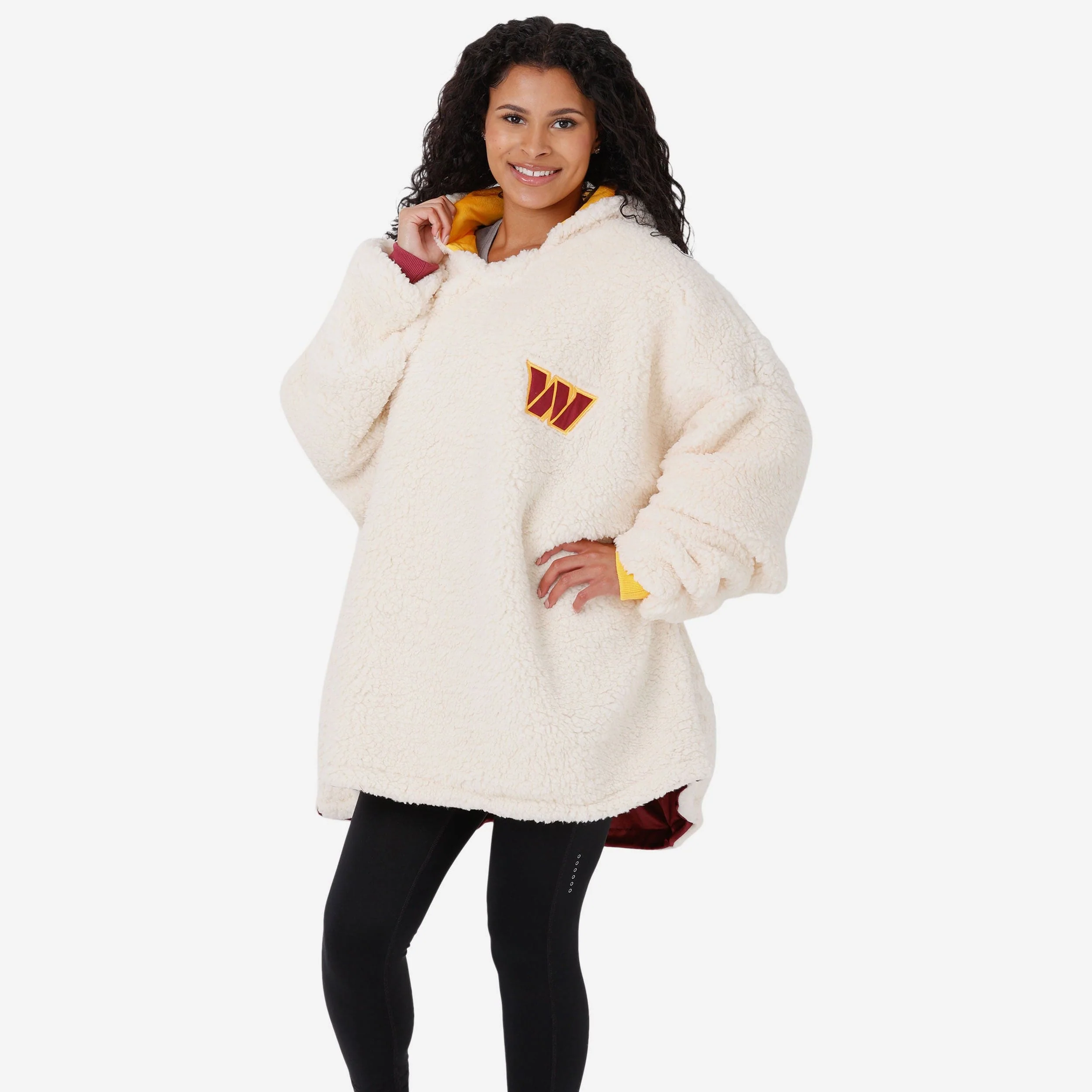 Washington Commanders Reversible Colorblock Hoodeez - Image 3
