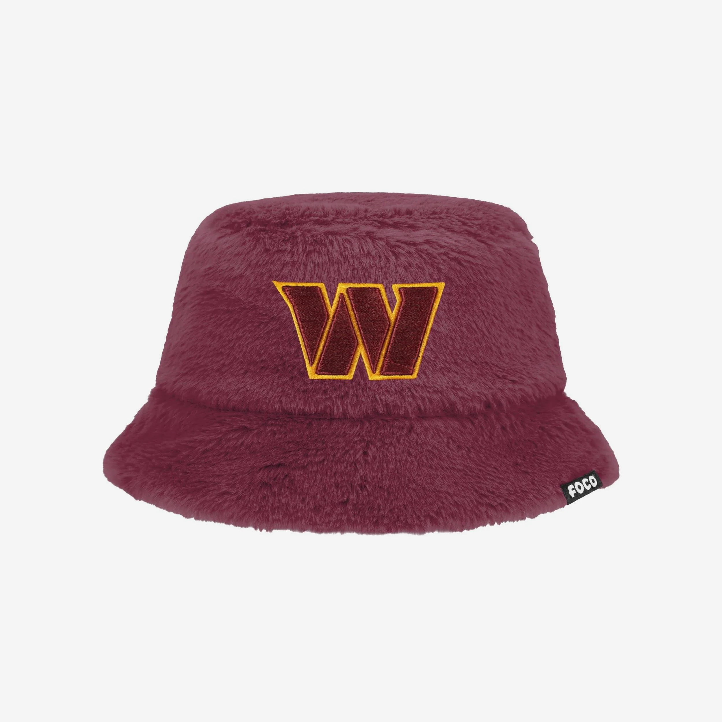 Washington Commanders Reversible Faux Fur Bucket Hat