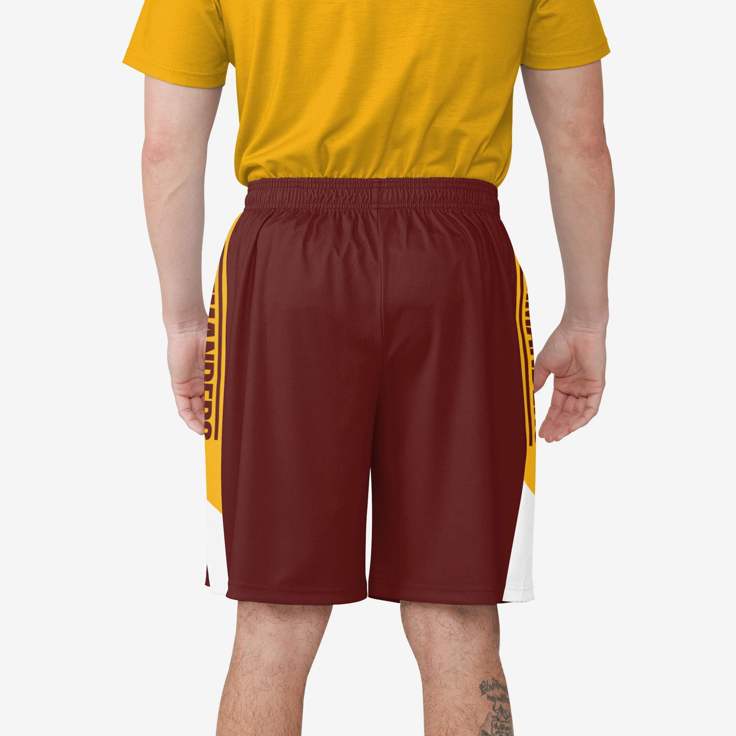Washington Commanders Side Stripe Training Shorts - Image 2