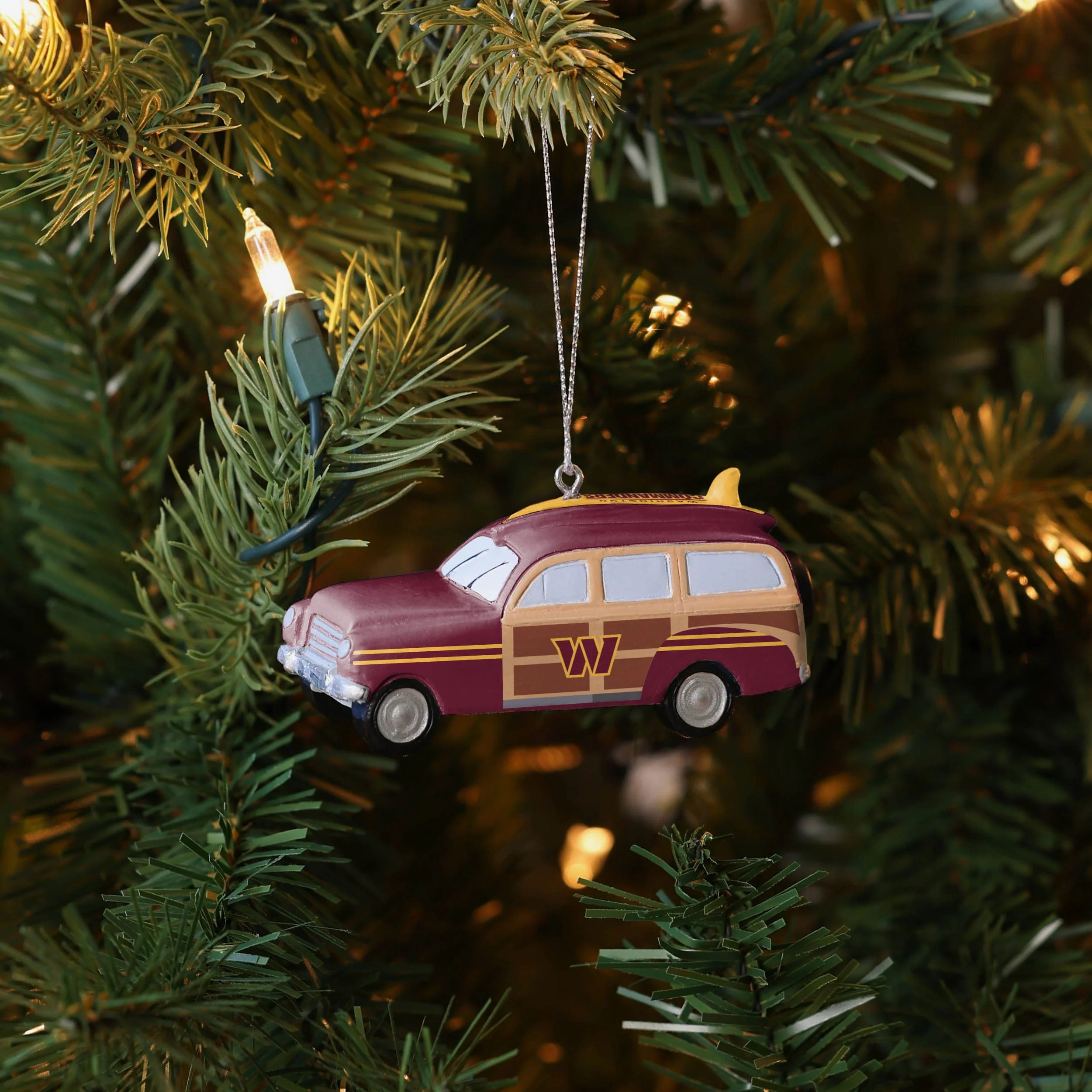 Washington Commanders Station Wagon Ornament - Image 4