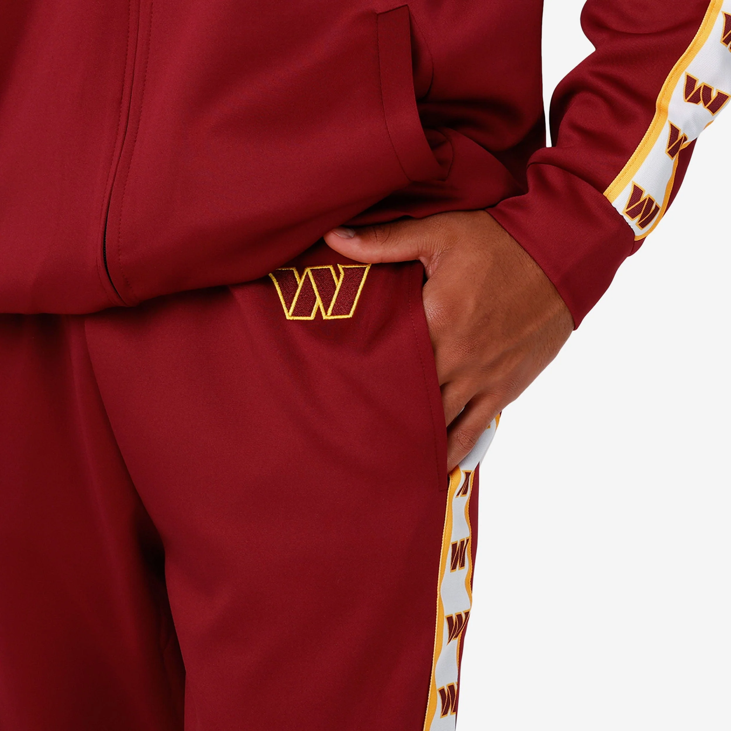 Washington Commanders Stripe Logo Track Pants - Image 3