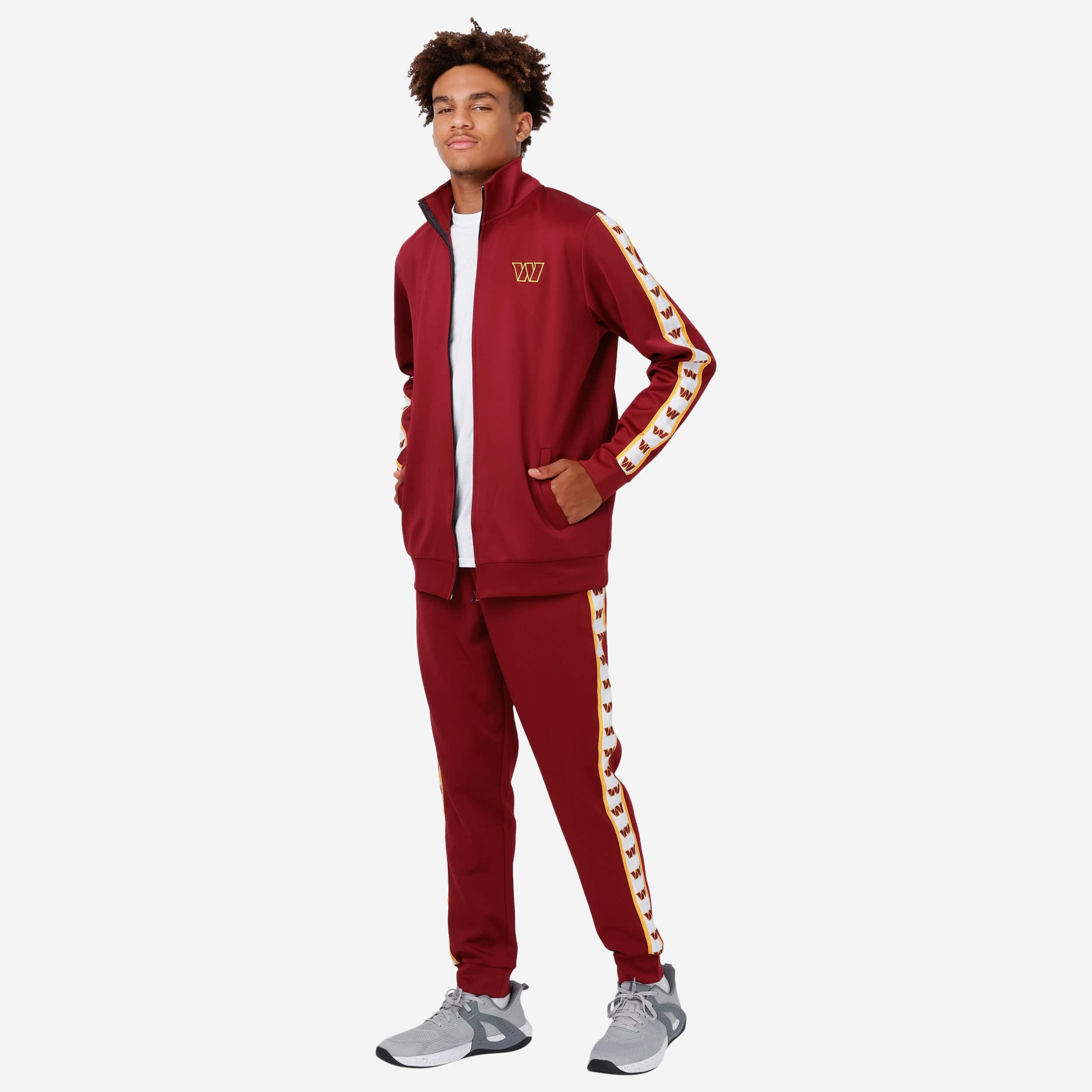 Washington Commanders Stripe Logo Track Pants - Image 5