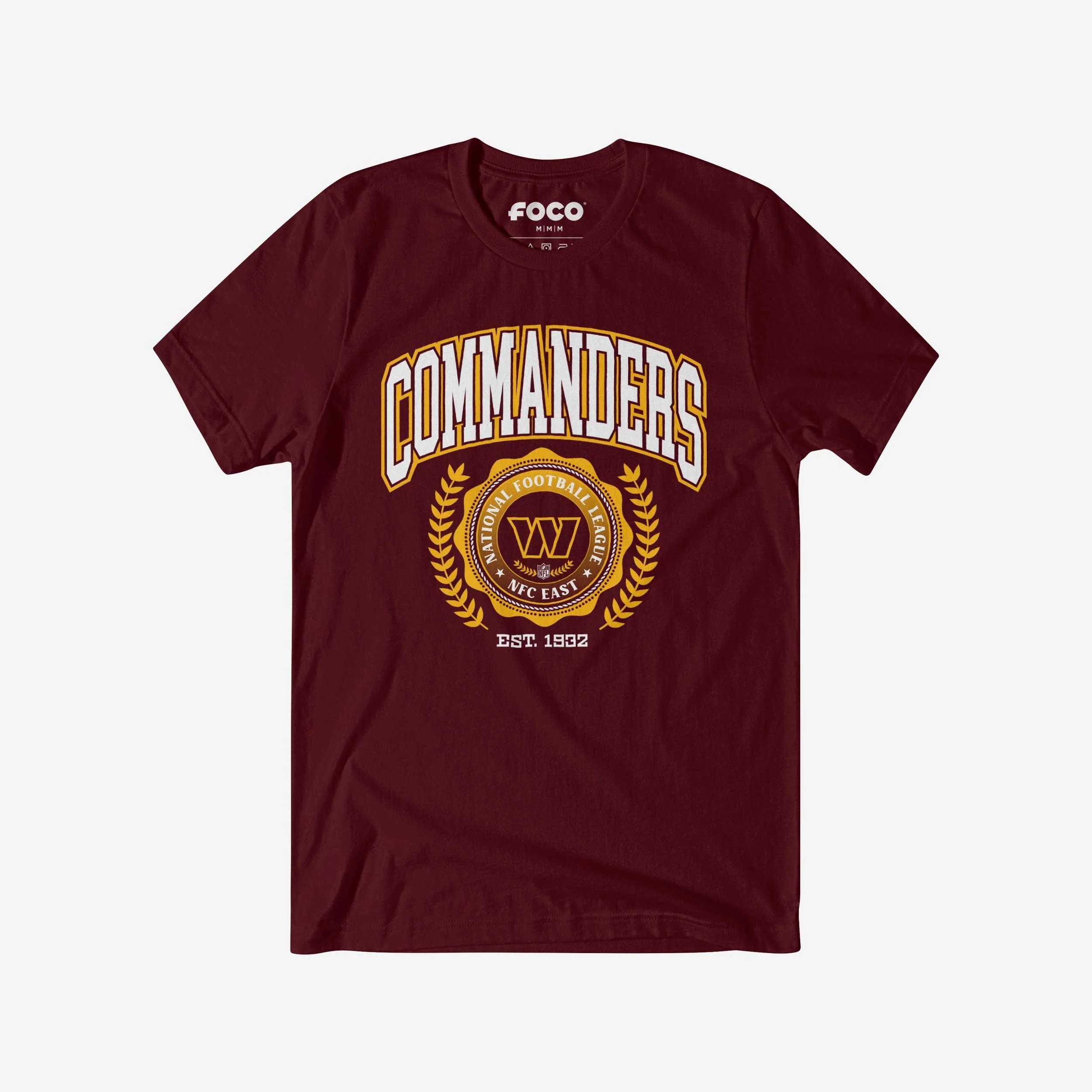 Washington Commanders Team Crest T-Shirt