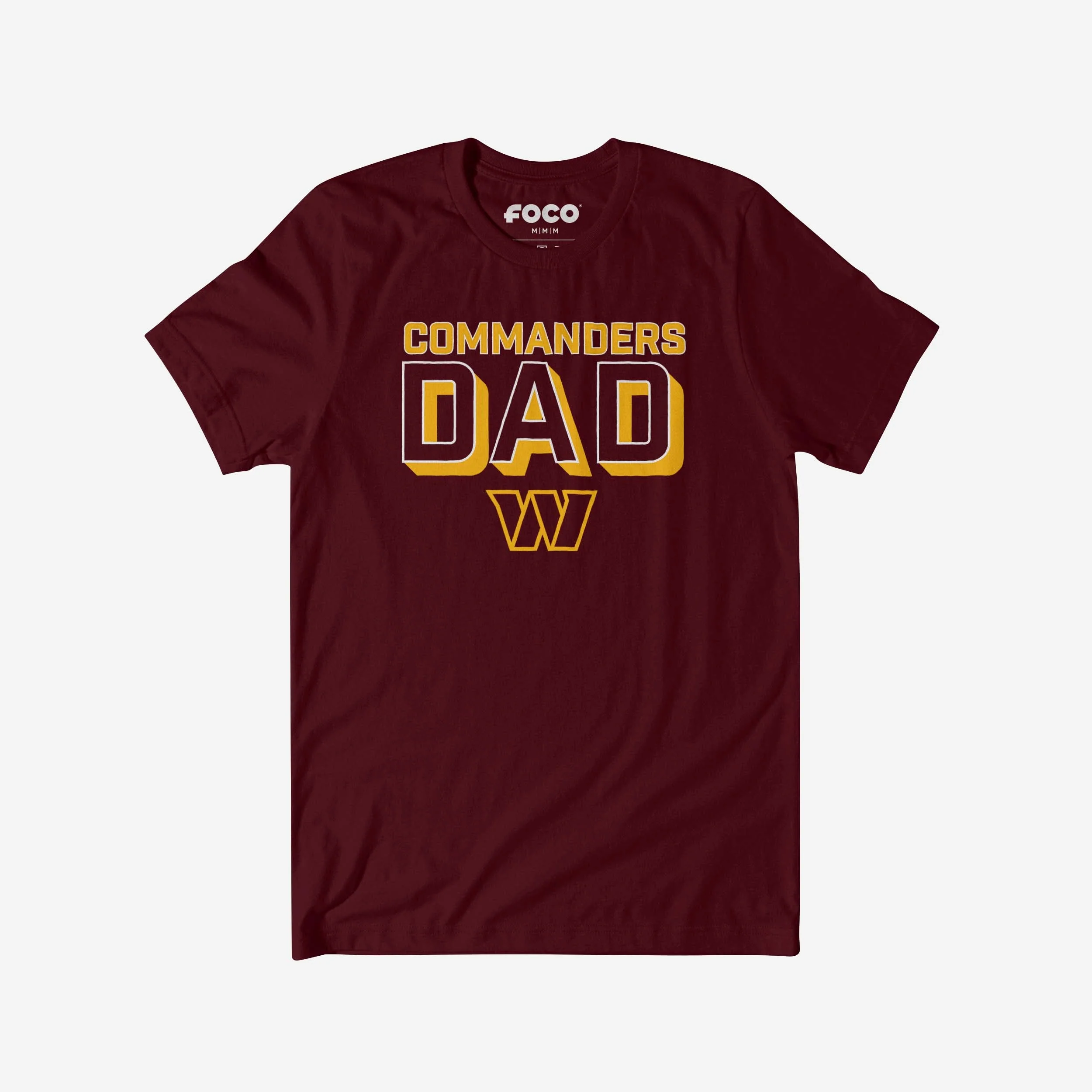 Washington Commanders Team Dad T-Shirt