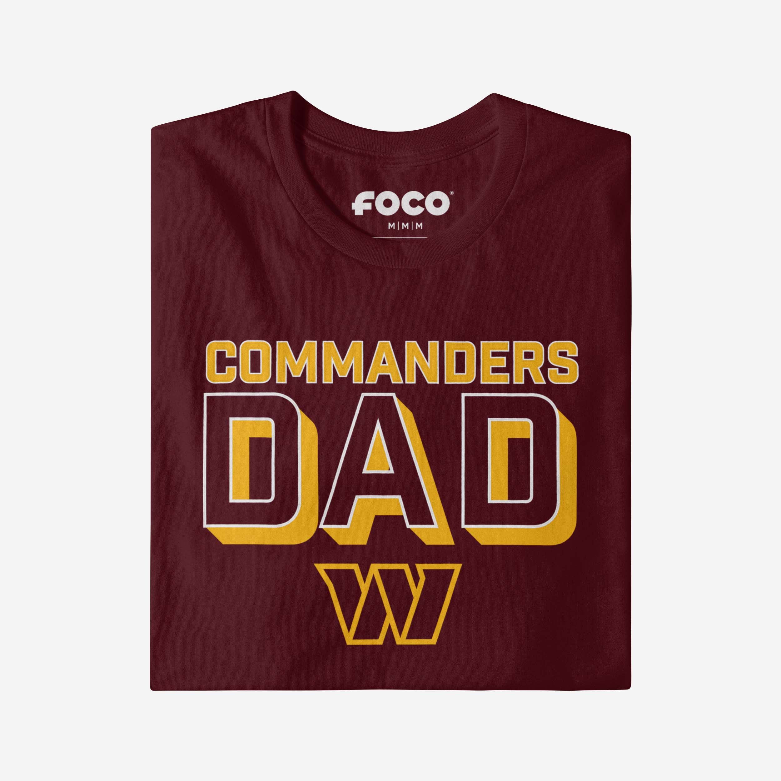 Washington Commanders Team Dad T-Shirt - Image 4