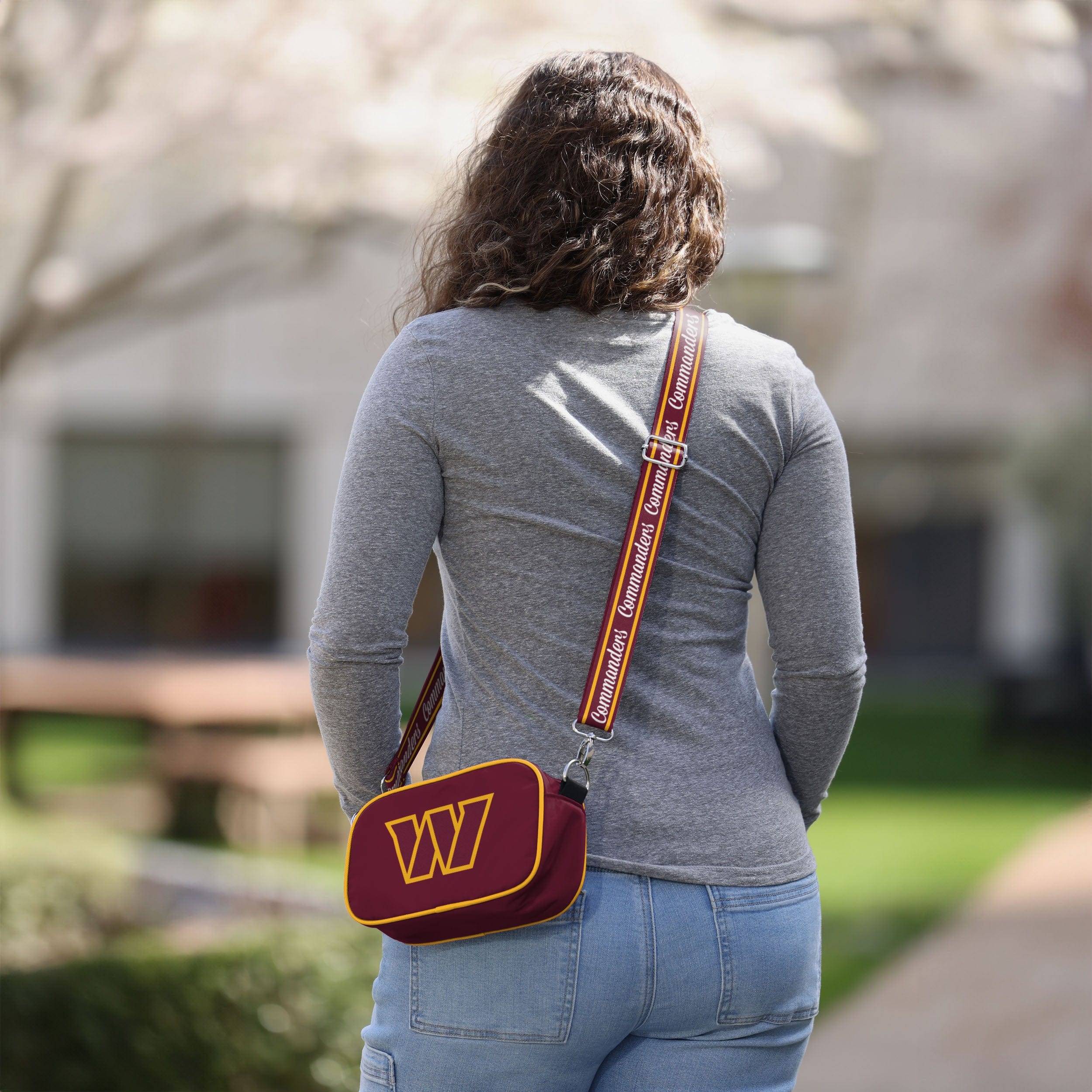 Washington Commanders Team Logo Crossbody Bag - Image 3