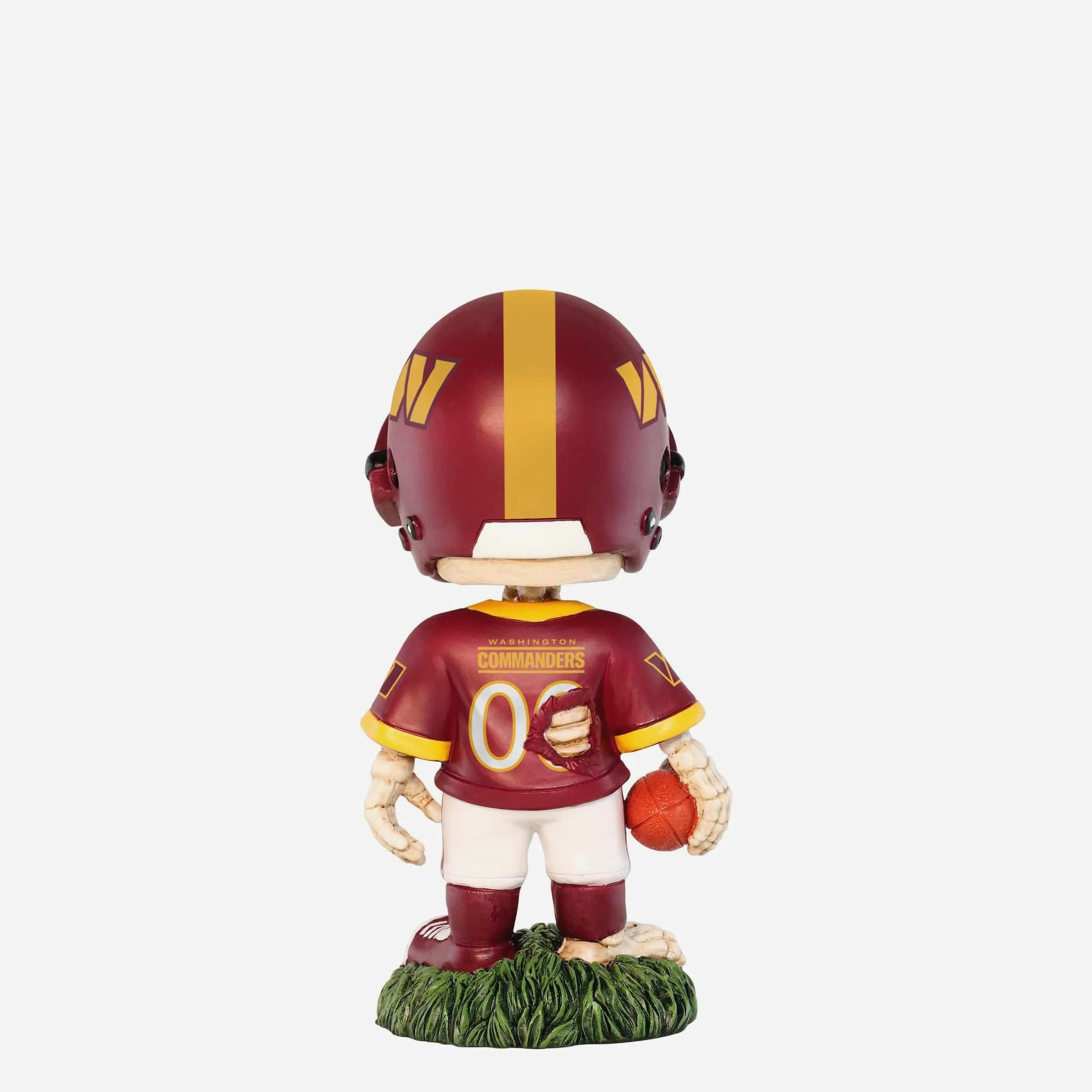 Washington Commanders Team Skull Mini Bobblehead - Image 5
