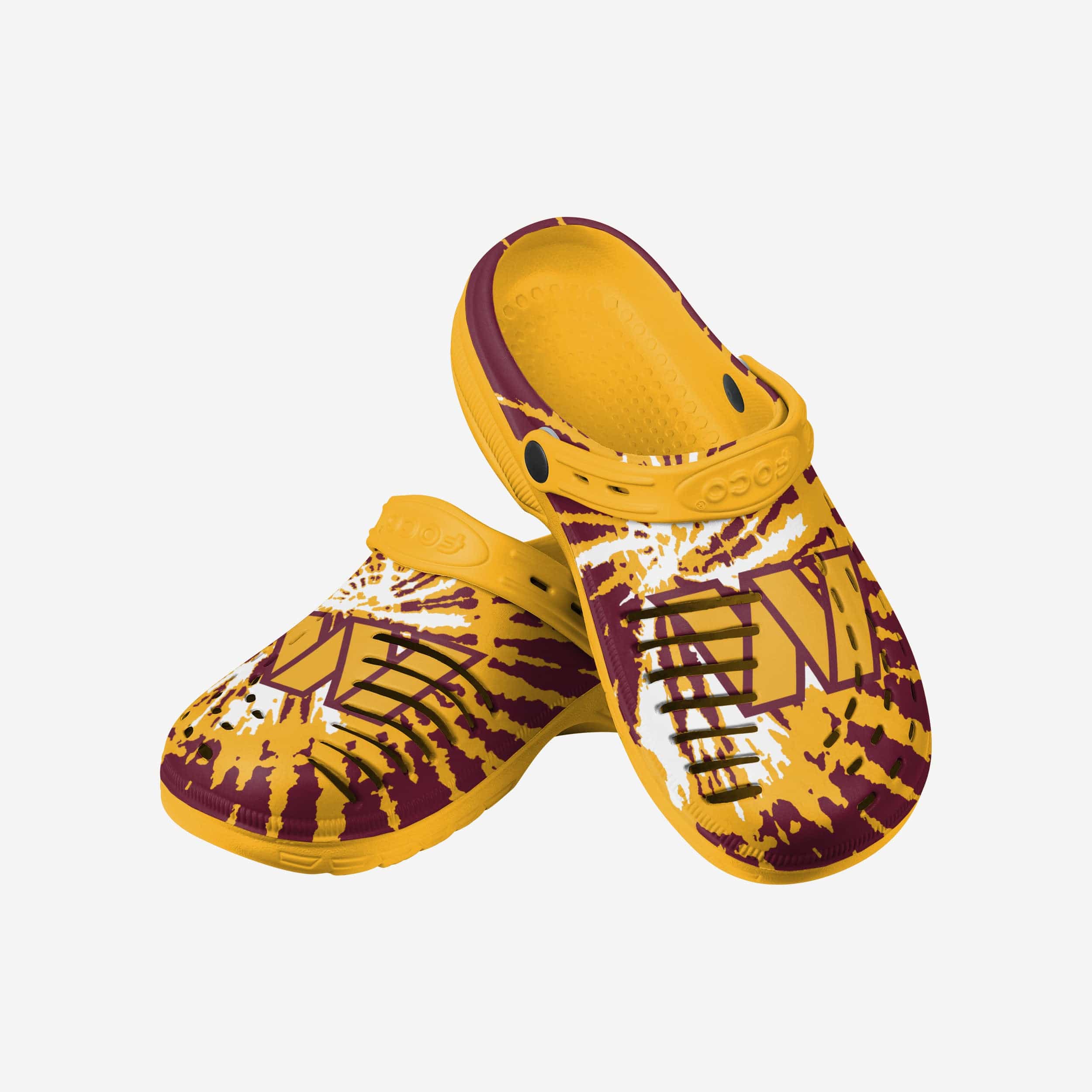 Washington Commanders Tie-Dye Clog With Strap - Image 3